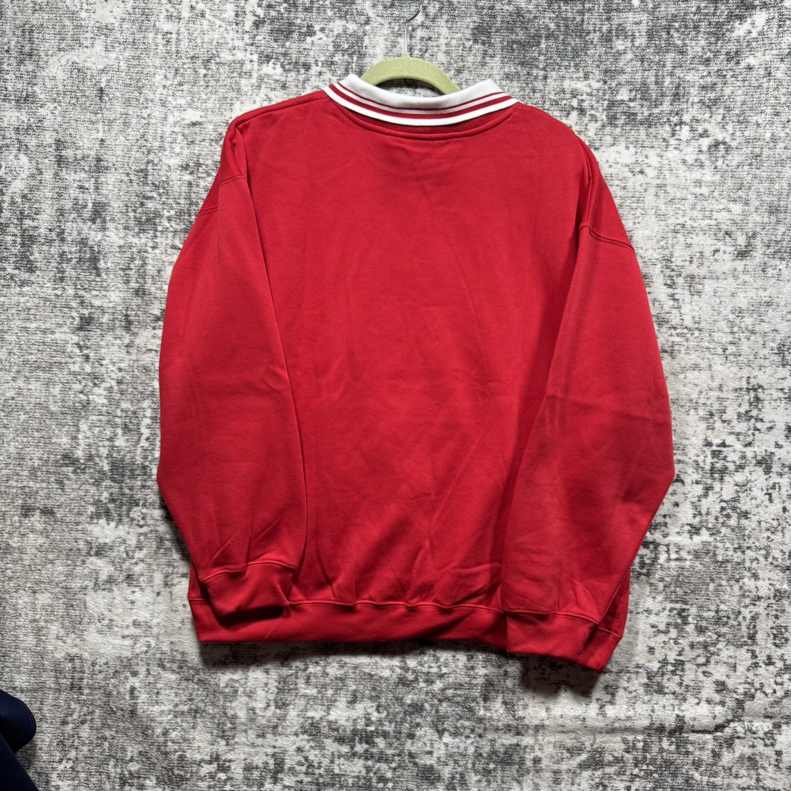 VTG Bolo Spirit Women’s XL Red collared Embroidered Teddy Bear Sweatshirt