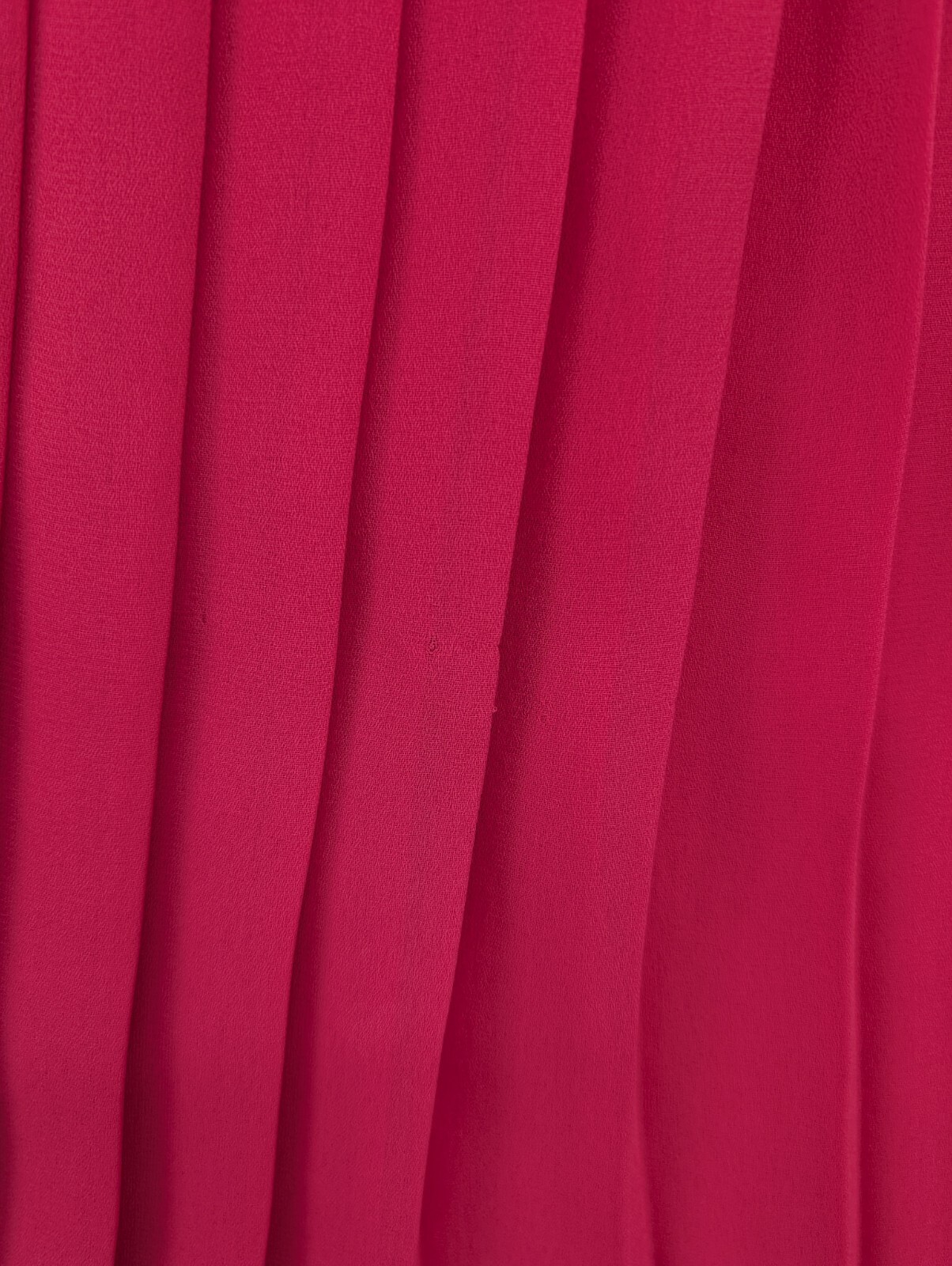 Vintage Women’s Dress Amy Deb Pink Midi Size M/L 3/4 Sleeve Pleated