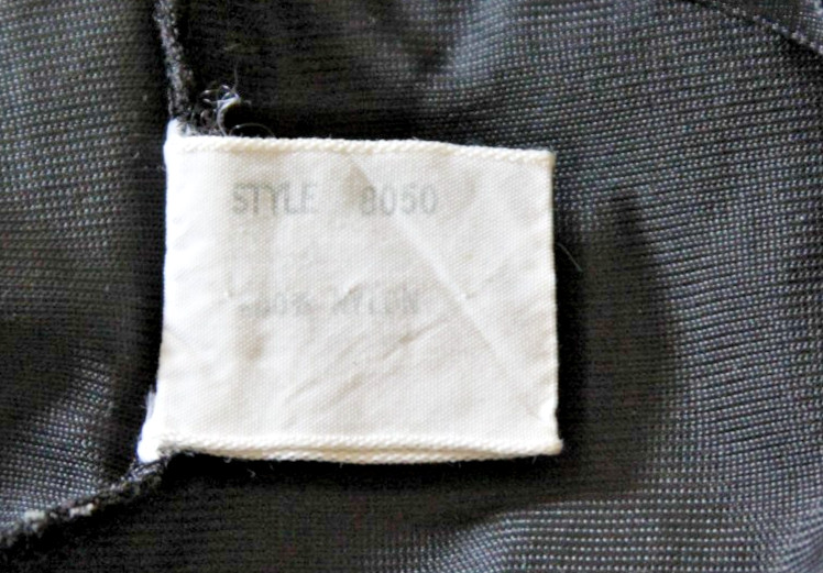 Amazing Vintage Artemis Black Full Slip, Size 38-40 Tall, All-Lace Bust!