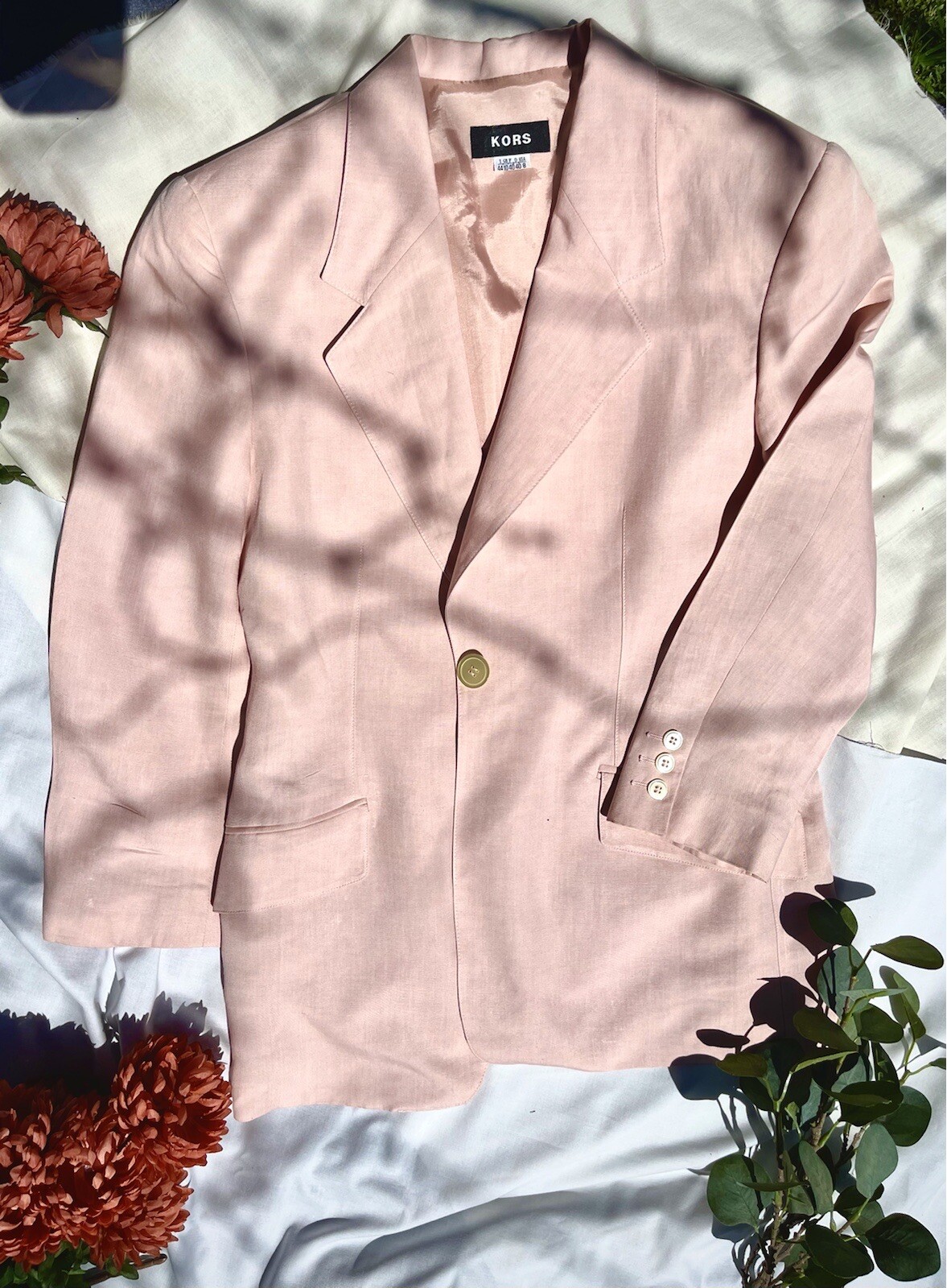 Vintage Michael Kors Women’s Pink Skirt Suit Set