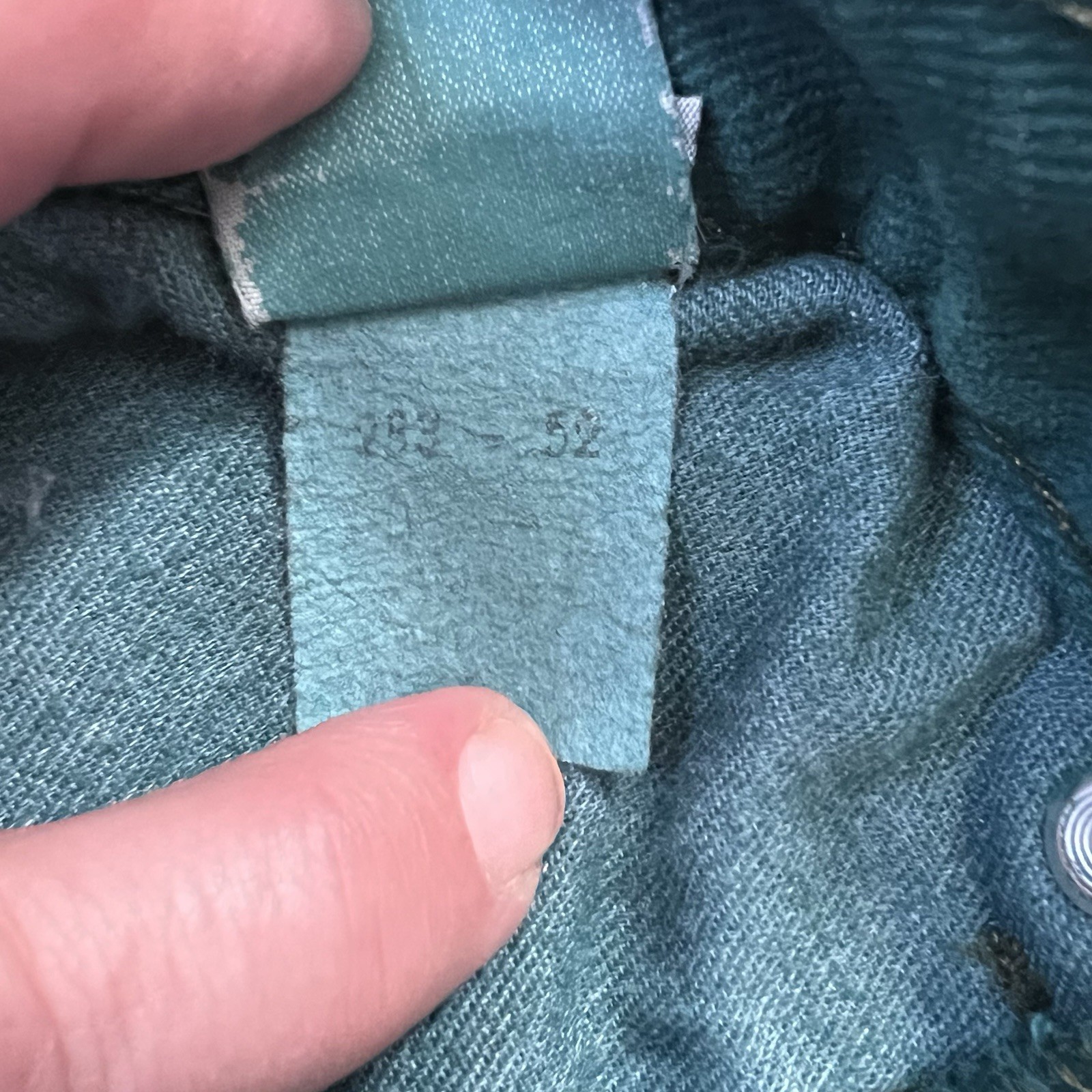 VTG Rare 90s Women’s Marithe Francois Girbaud Jeans Size 7/8 Turquoise-Blue-Teal