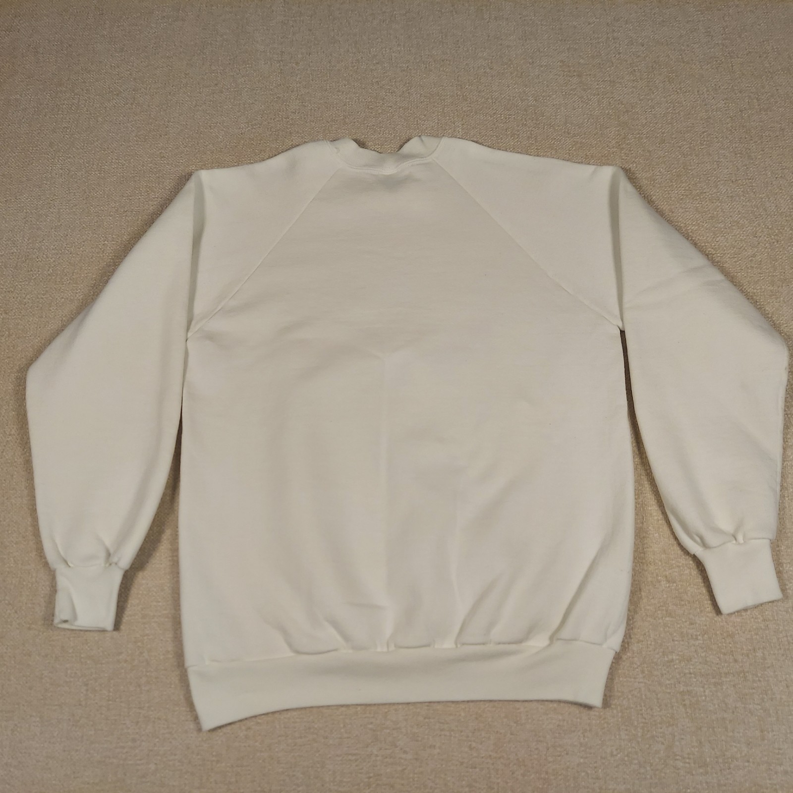 Vtg New York Broadway Crewneck Dance Sweatshirt White Size L Made In USA