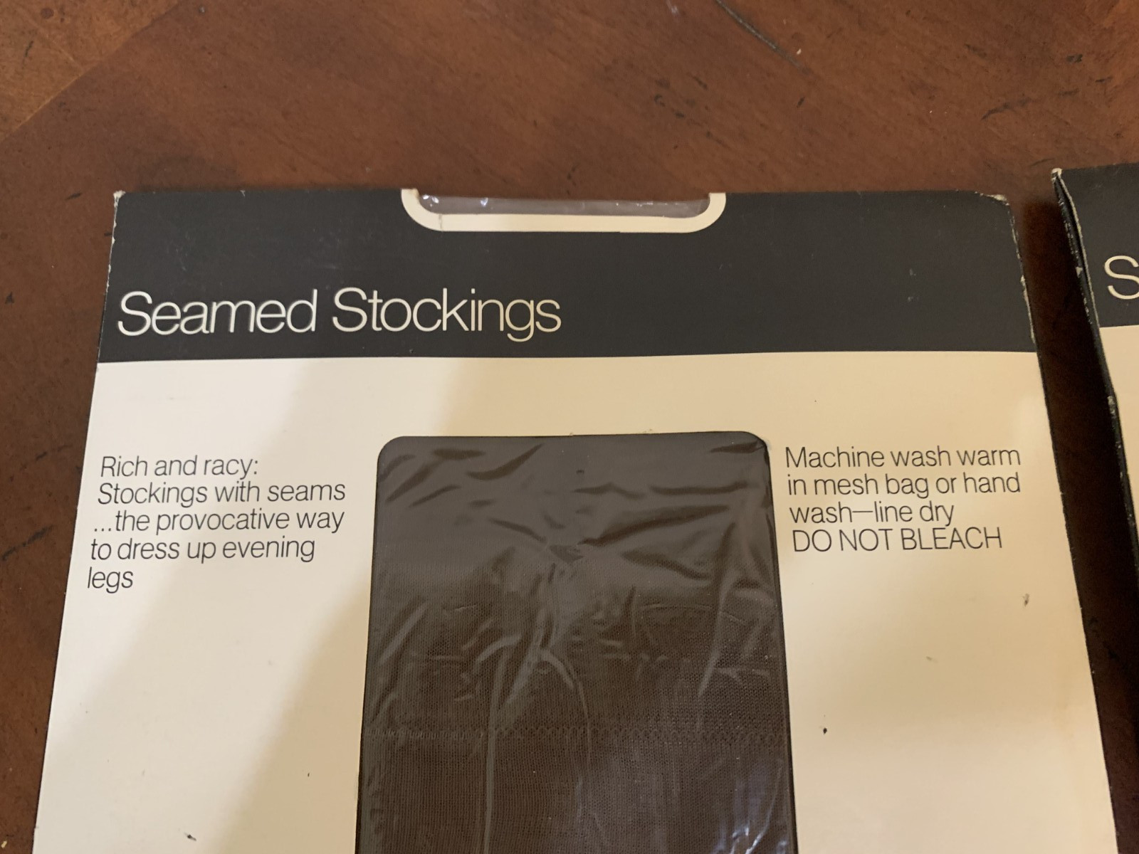Vintage JC Penney Seamed Nylon Stockings Extra Sheer Shadow Heel Size L Lot of 3