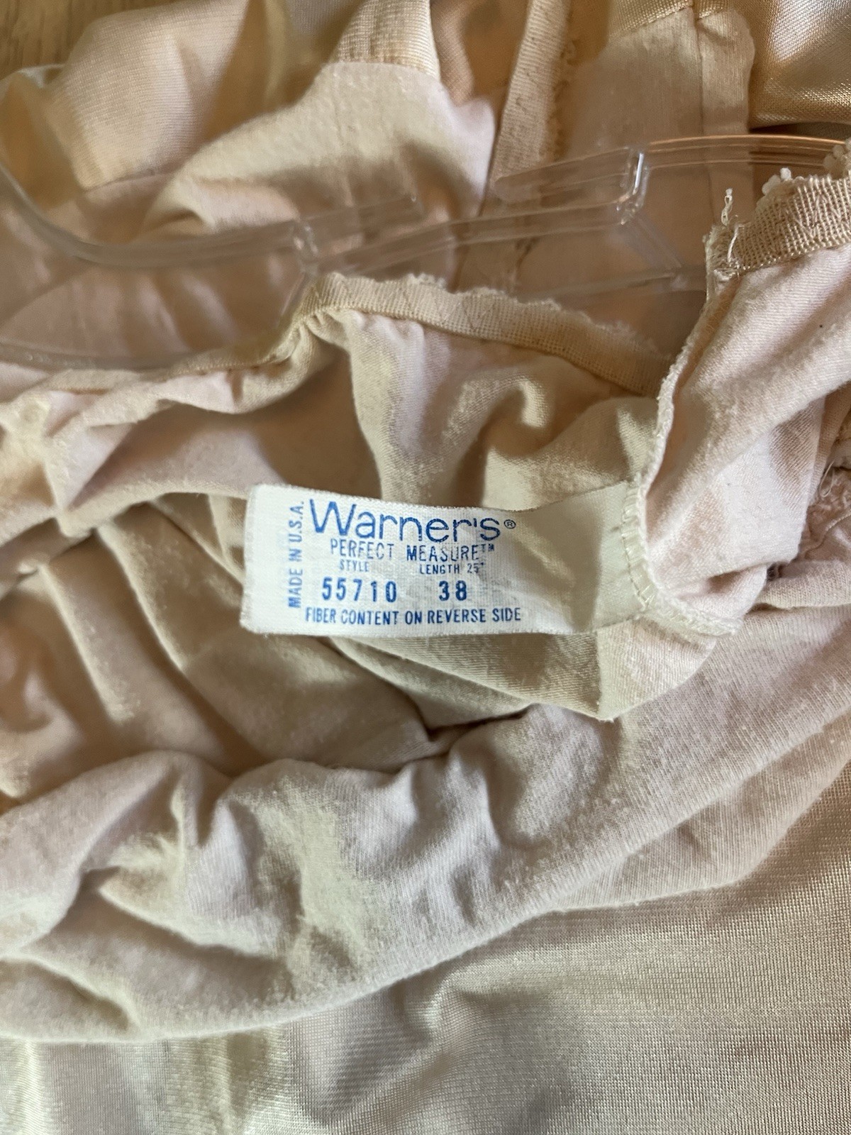 VTG Cotton & Satin Pink Camisole Top & Long Tiered Slip & Long Navy Satin Skirt