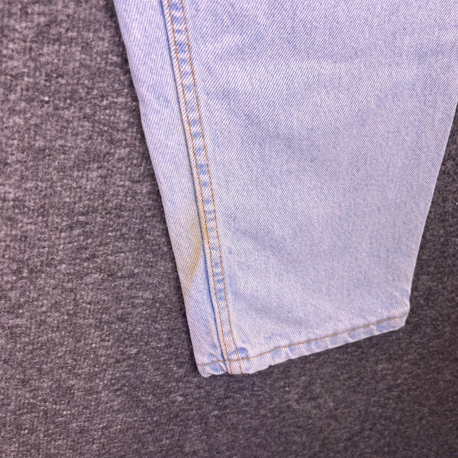 VTG 90s Levis 551 Jeans Womens 16S Light Wash High Rise Tapered Relaxed USA Y2K