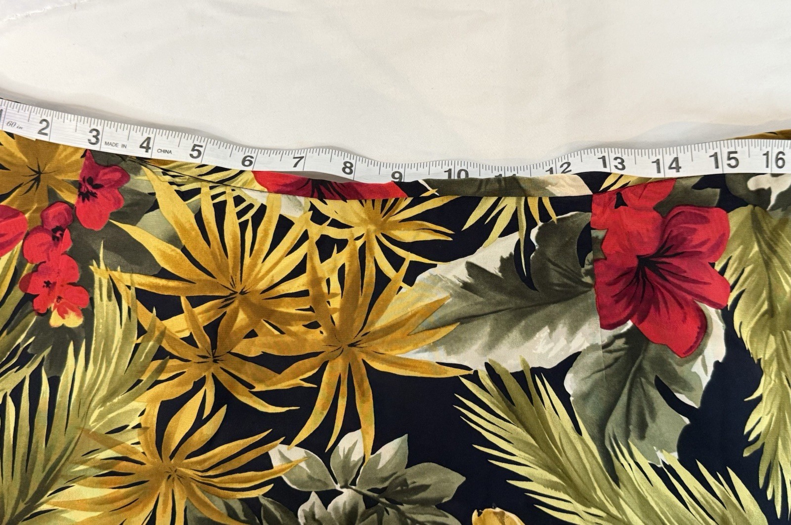 Liz Claiborne Y2K Silk Tropical Skirt 16 Vintage Hawaiian Floral A-Line 🌺🌴