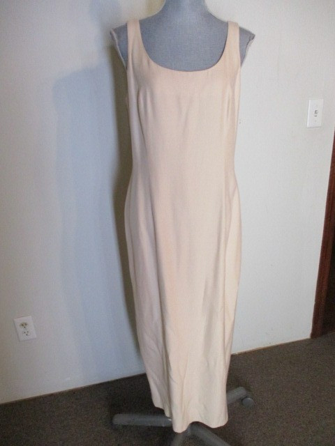 VTG Spencer Jeremy 2 pc Tuxedo Blazer & Maxi Dress Set in Blush Pink 12