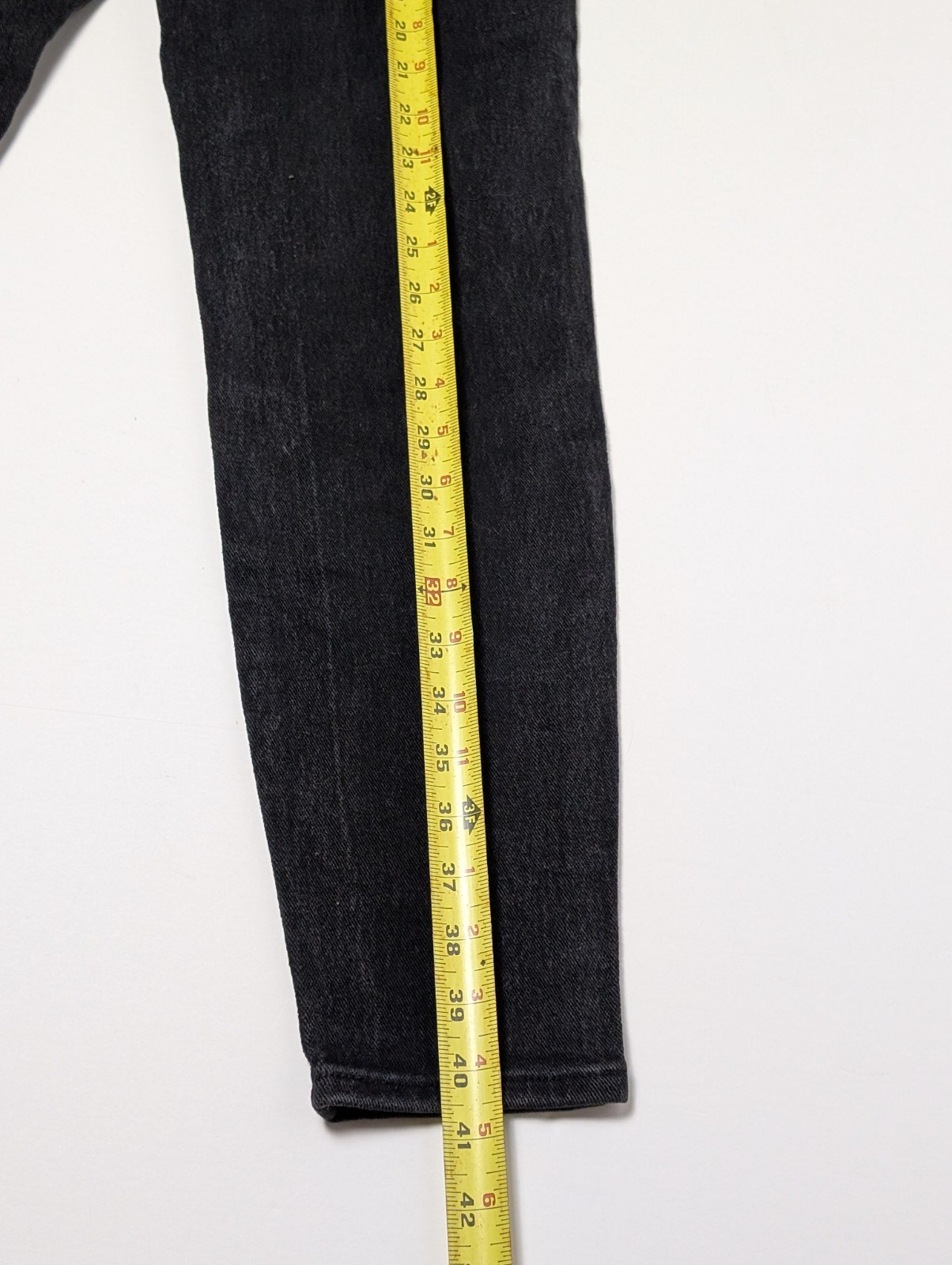 Vtg. 1980s-1990s Women’s No Boundaries Black Slim Fit No Stretch Jeans Size 9/10