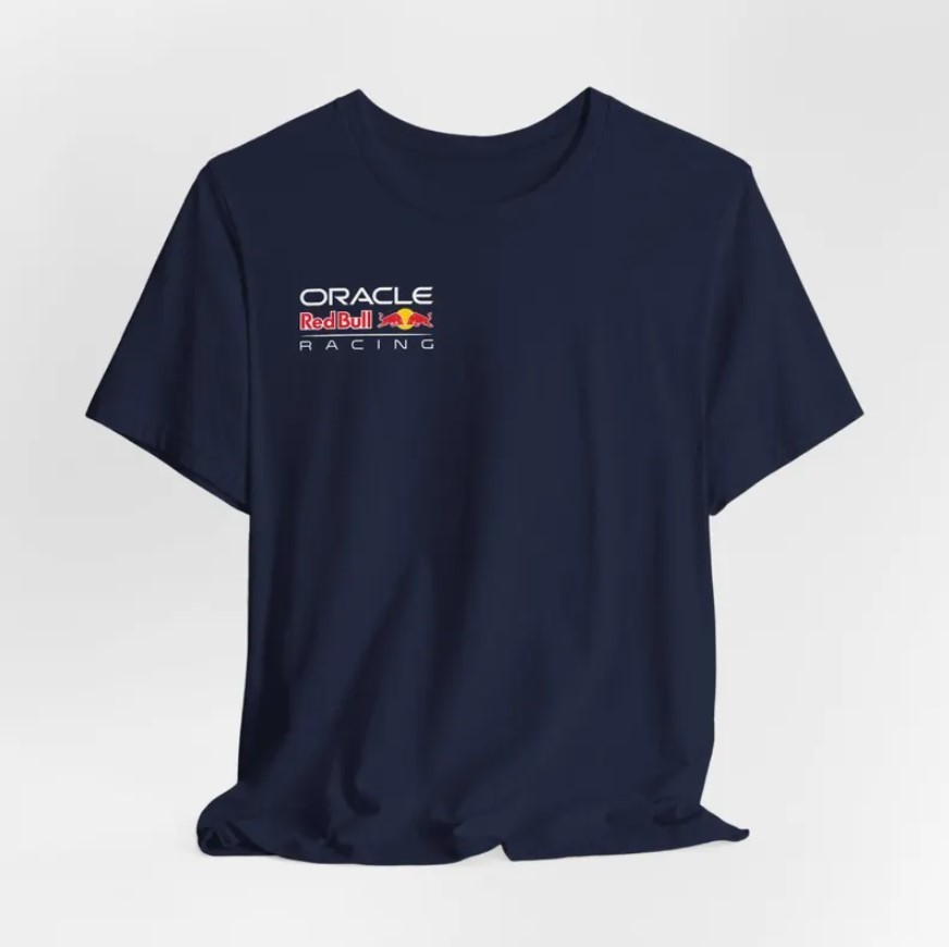 Max Verstappen F1 T-Shirt: Oracle Redbull Racing Graphic Tee