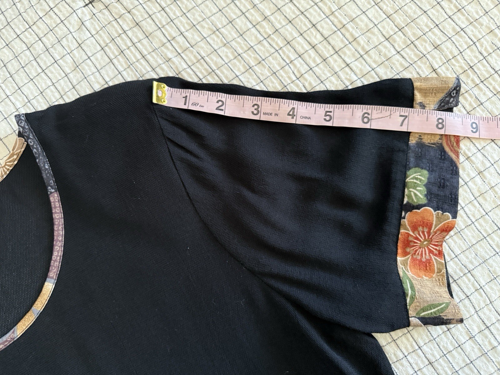 vintage 90s naturally petite honolulu size S black short sleeve midi dress