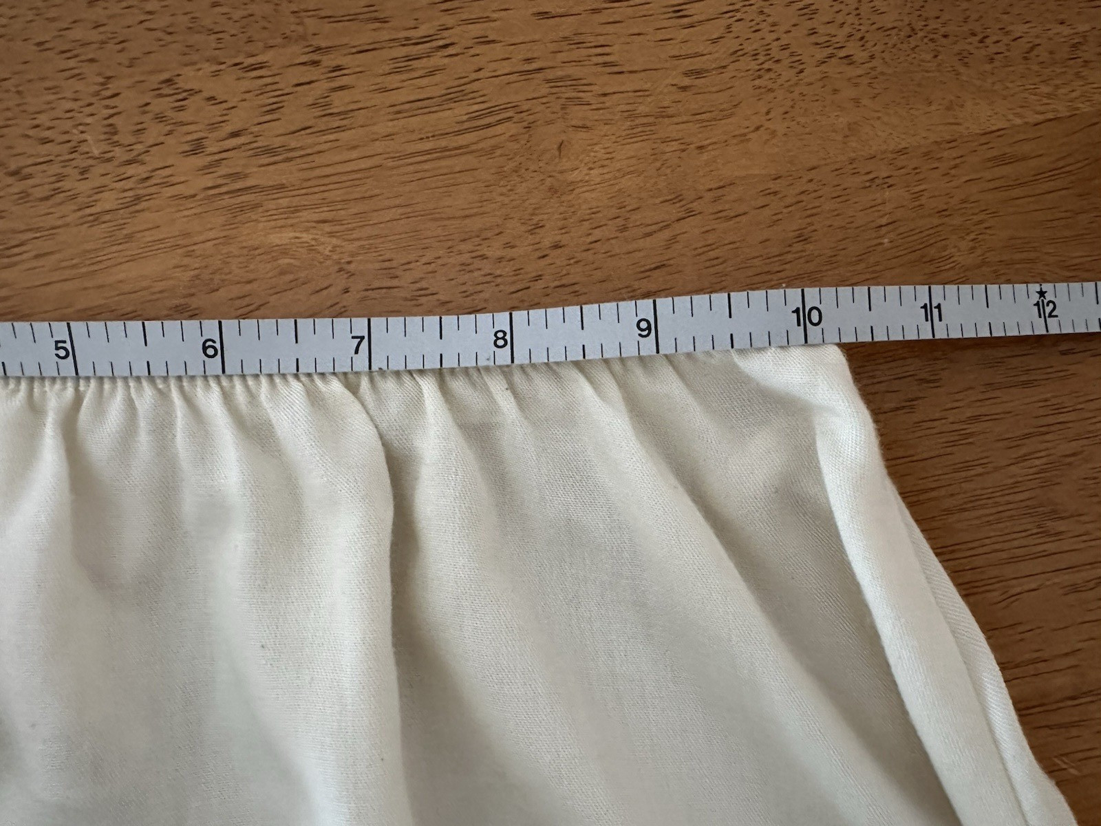 You Babes Vintage Cotton Ivory Prairie Full Skirt Cottagecore XS
