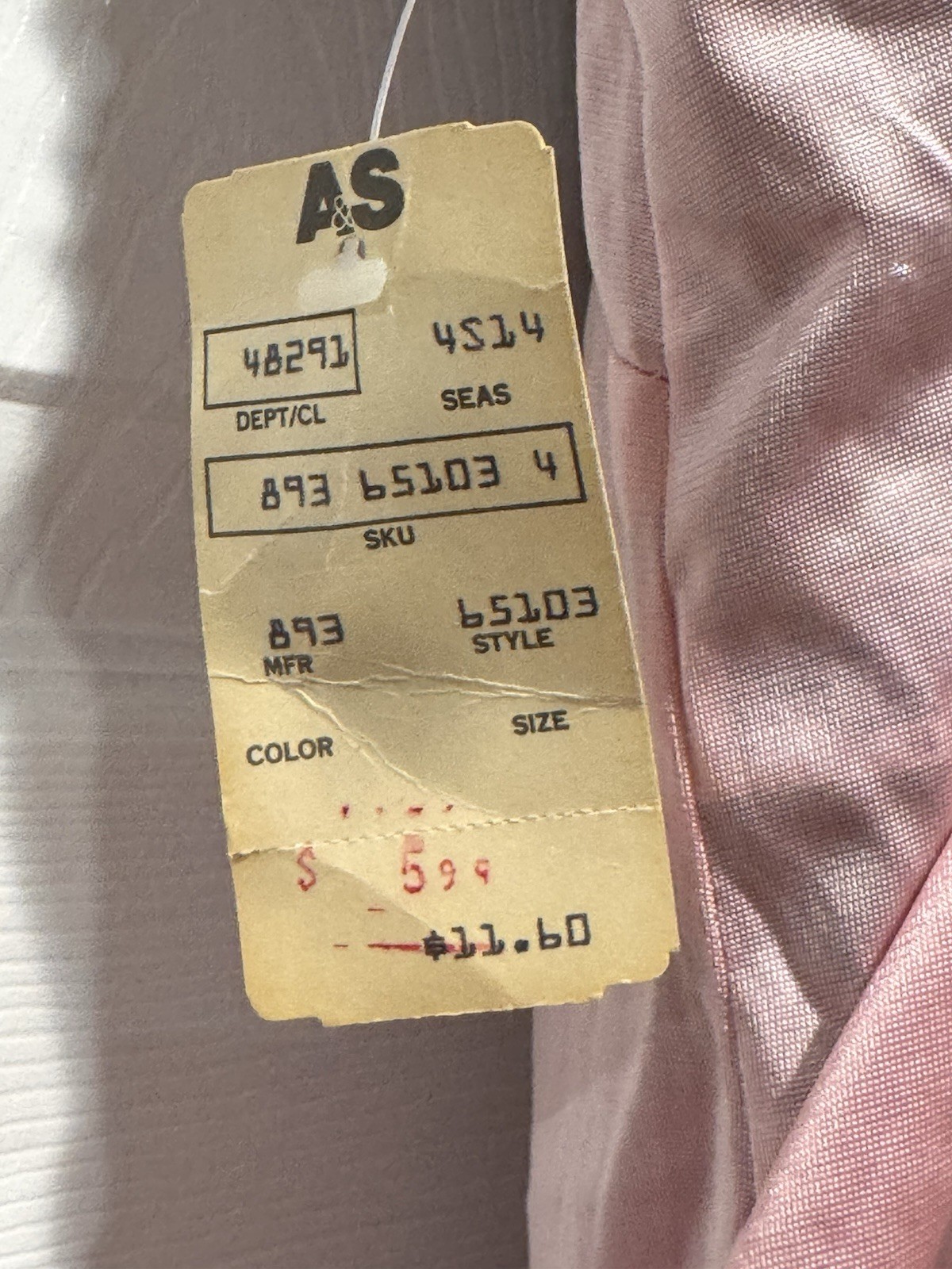 VTG MAIDENFORM Camisole Tank Top Slip Pink Satin Lace Bodice ILGWU SZ 32 Tag New