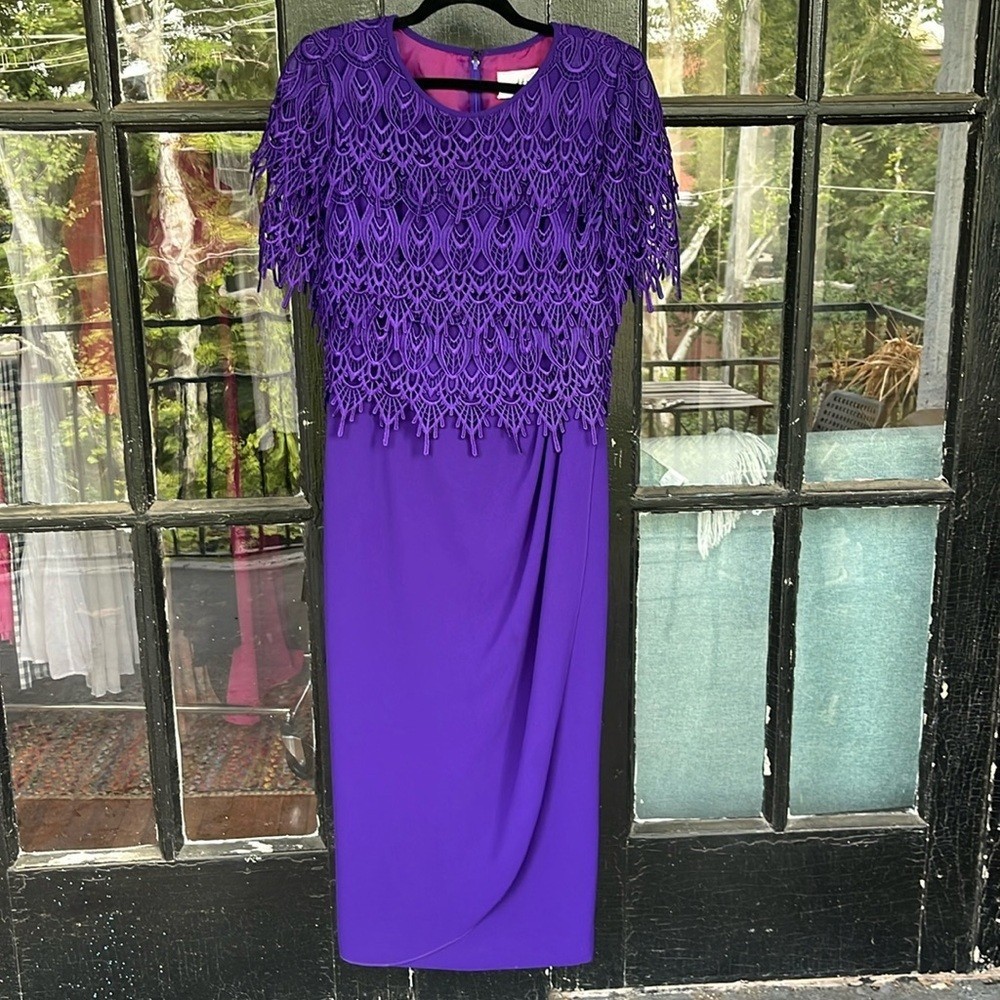 Vintage Cattiva – Purple Maxi Dress – Size 8