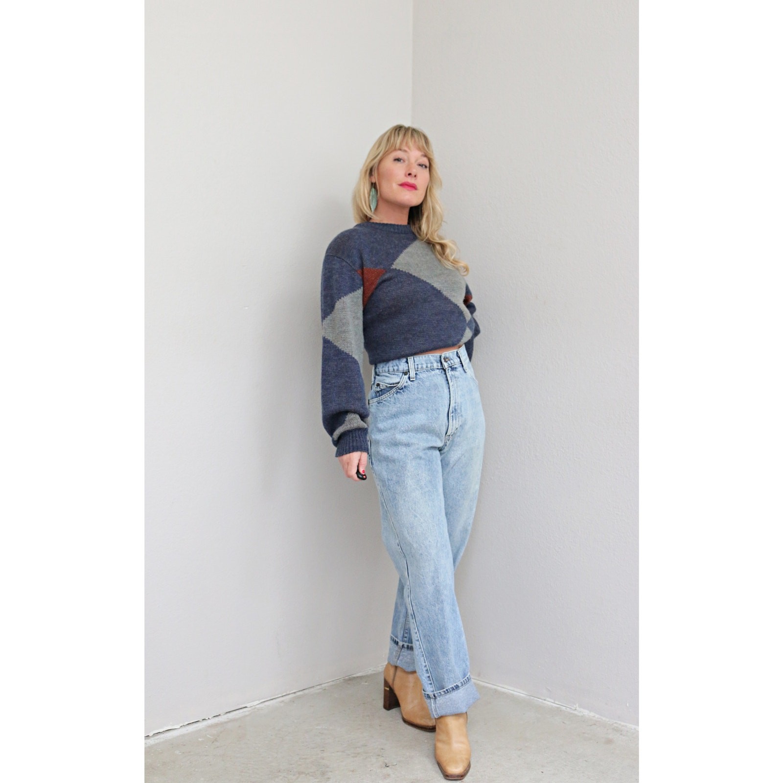 1980’s Vintage Levi’s Baggy Fit 840 Jeans ~ Women’s LG XL 36″ to 37″ ~ Men’s LG