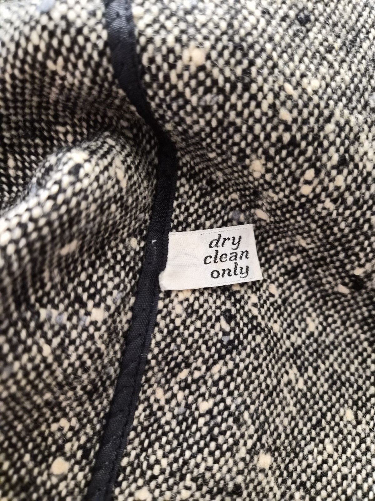 Vintage Pendelton Cape Shawl Poncho Wool Tweed Button Dowb Made In USA O/S