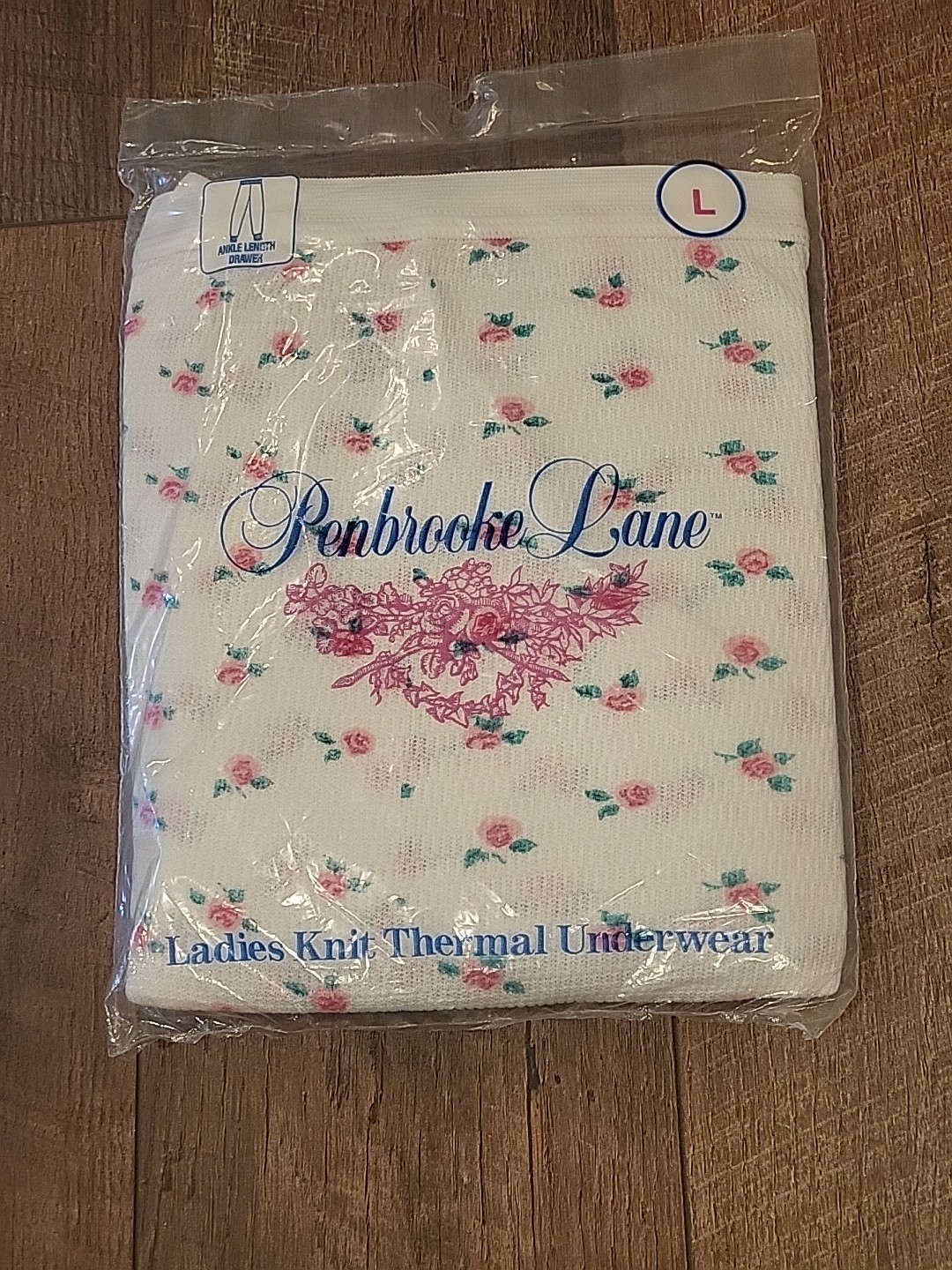 Penbrooke Lane Ladies Knit Thermal Underwear Large Ankle Length Drawer