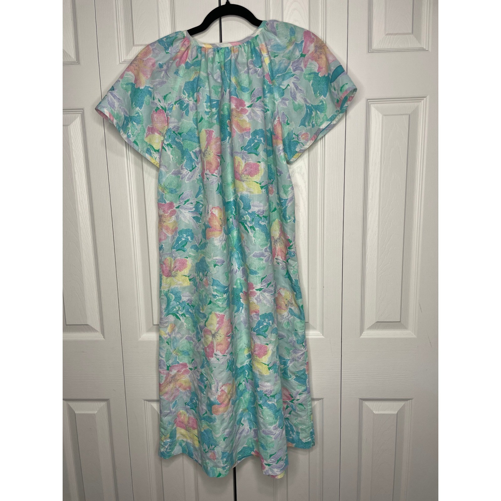 Alternatives Floral House Dress Vintage Cottagecore Grannycore Pastel Poly Med