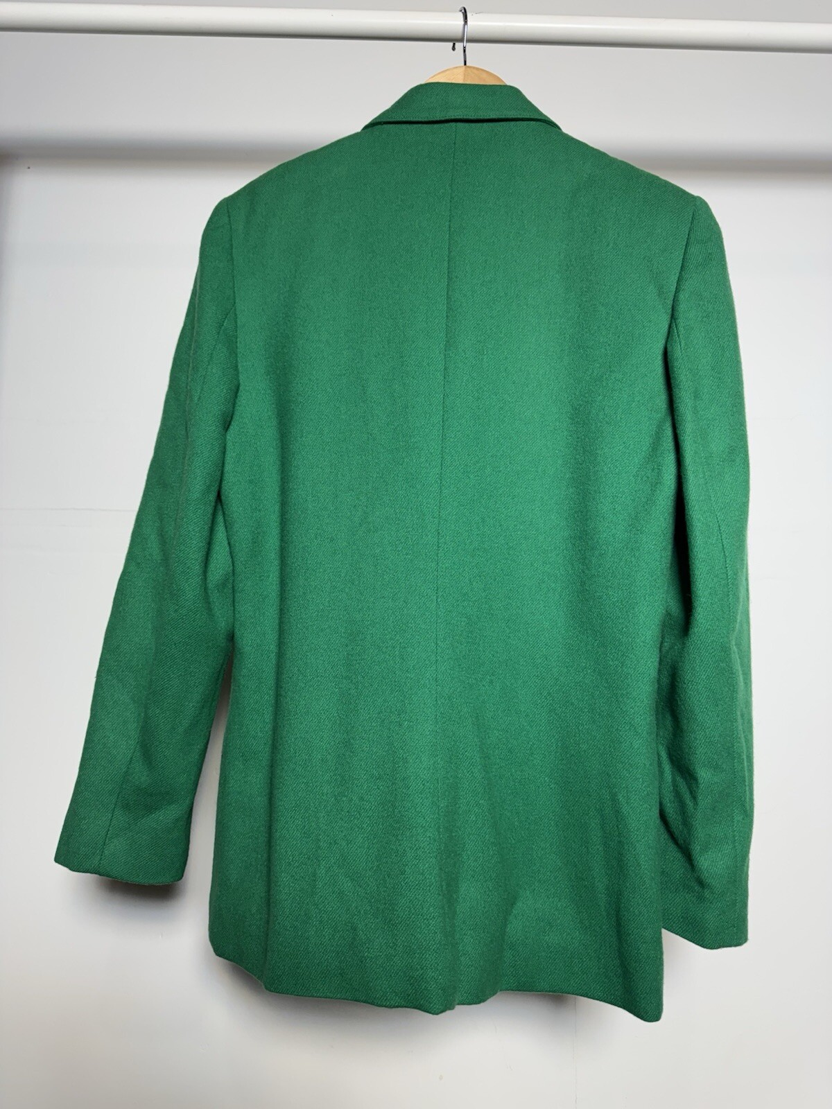 Vintage Savannah 100% Pure Wool Green Gold Button St. Patrick’s Day Blazer Sz 6