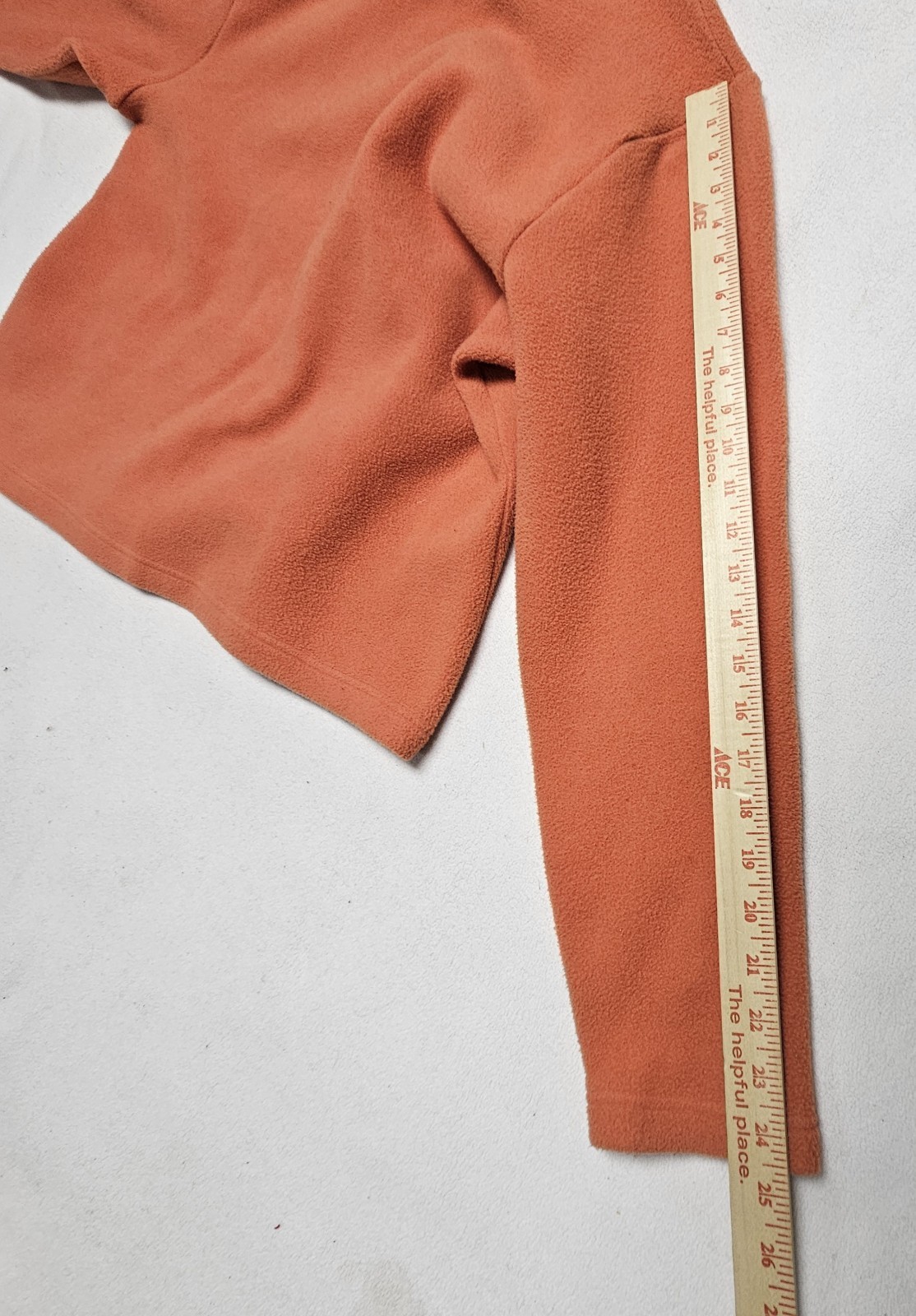 Vintage LL Bean Women’s XL Mock Neck Pullover Sweater Polyester Lycra Fleece