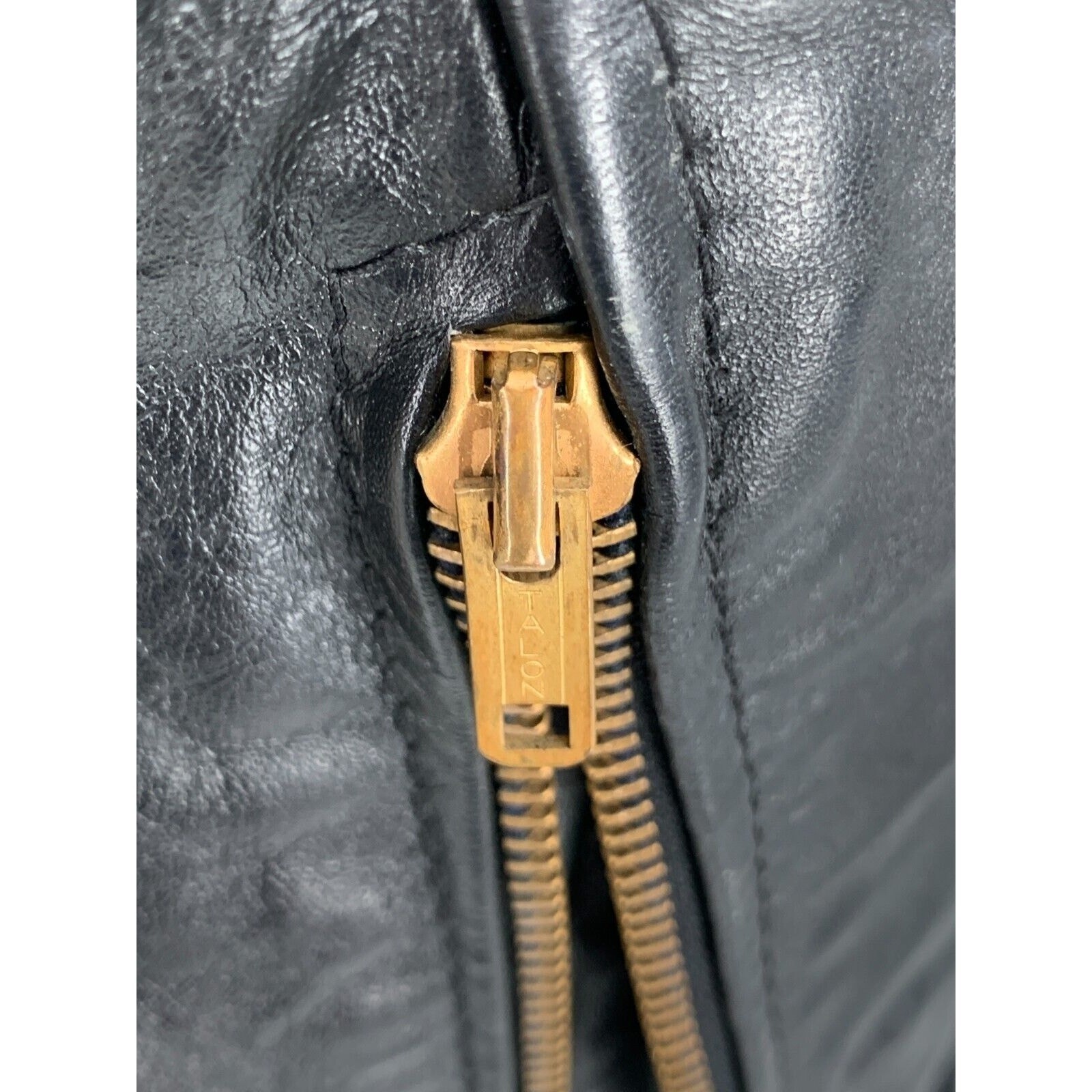 Vintage Wilson’s Leather Moto Motorcycle Café Racer Jacket Womens Size 8