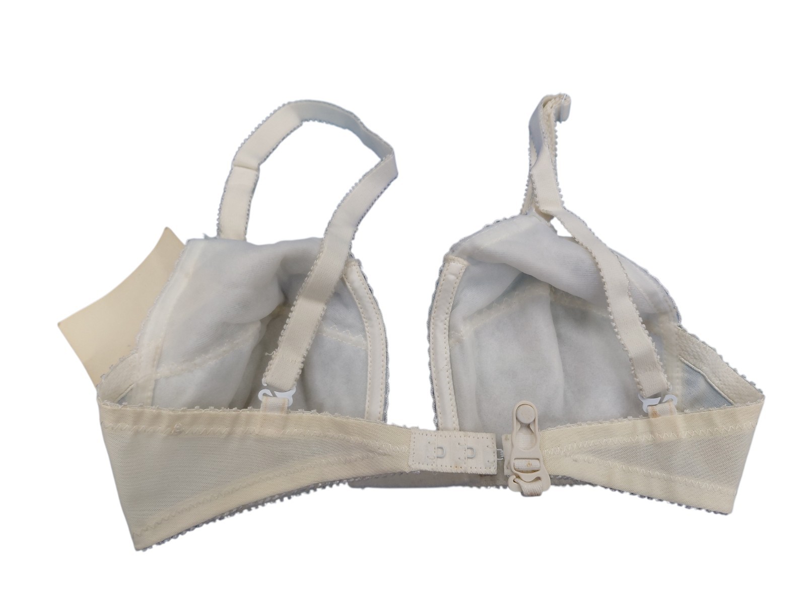 Vintage Qiana White Bra Size 32B