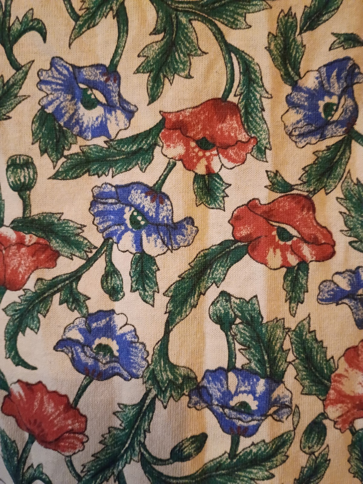 Center Aisle Floral Shirt Small Vintage 90s Ruffle Collar