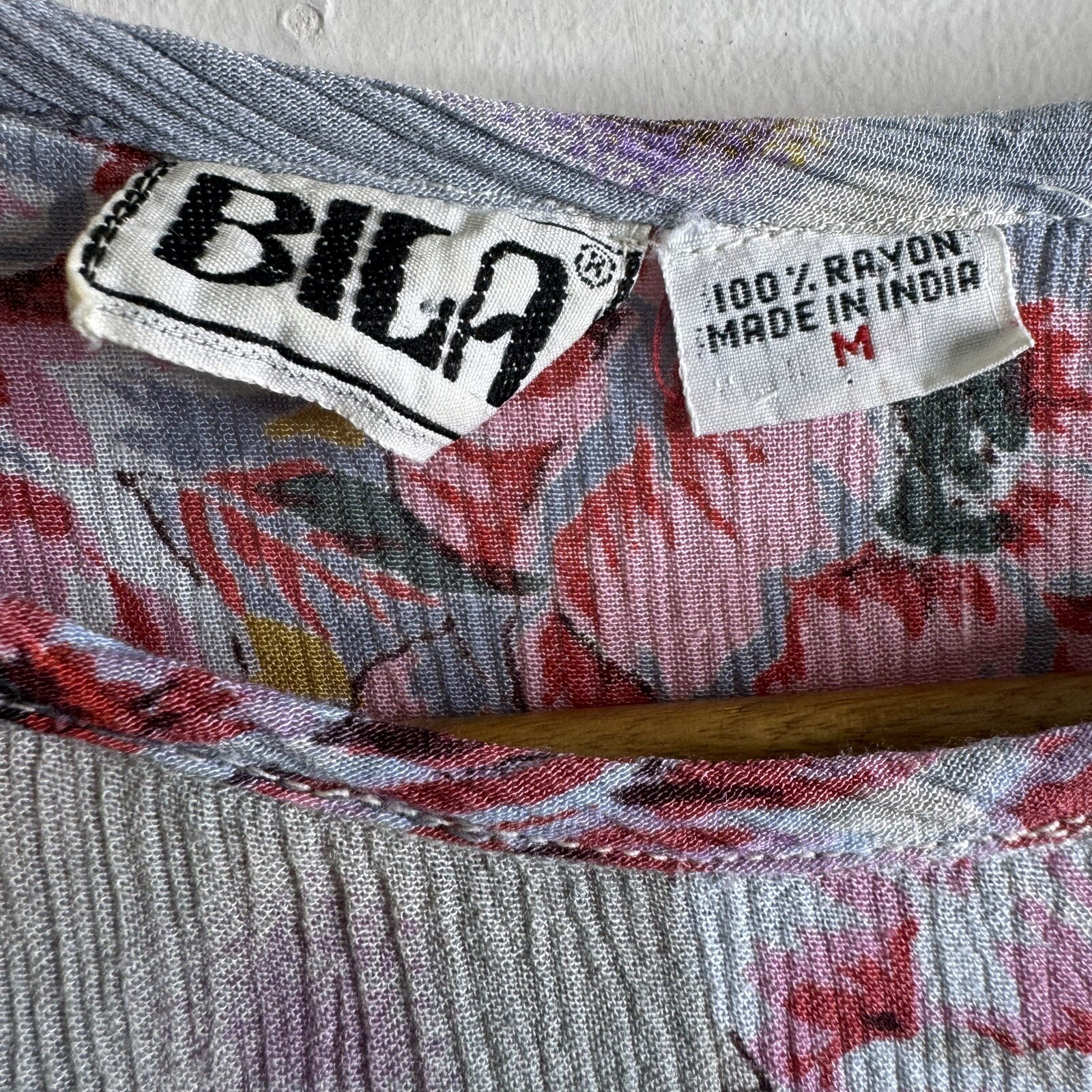 Vintage Lavender Floral Midi Shift Dress Indie Fairy Grunge 90s M