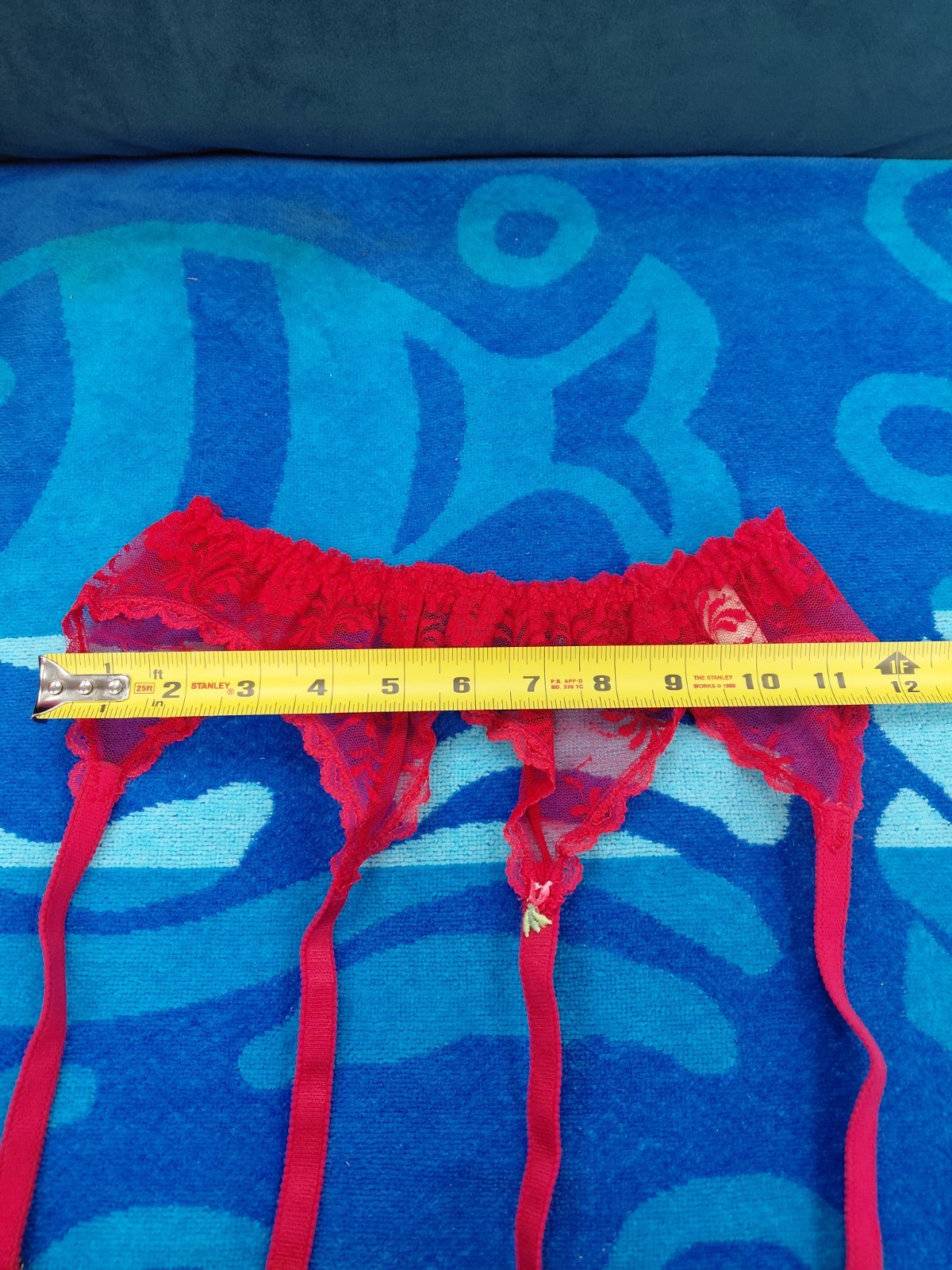 Vintage Carnival Garter Belt Size S