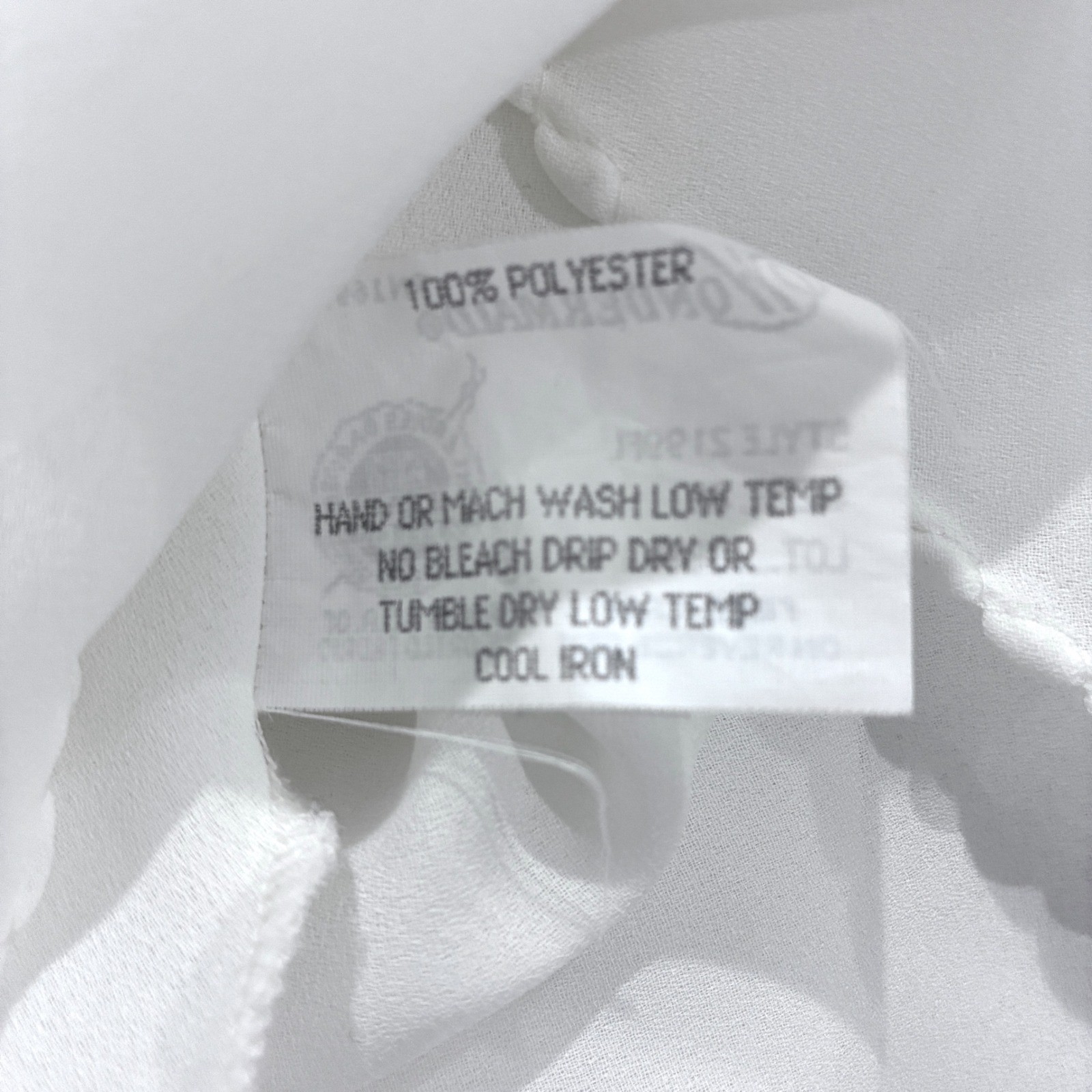 Vintage Slip Night Gown Made in USA White Coquette Angelic Minimalist Size 38