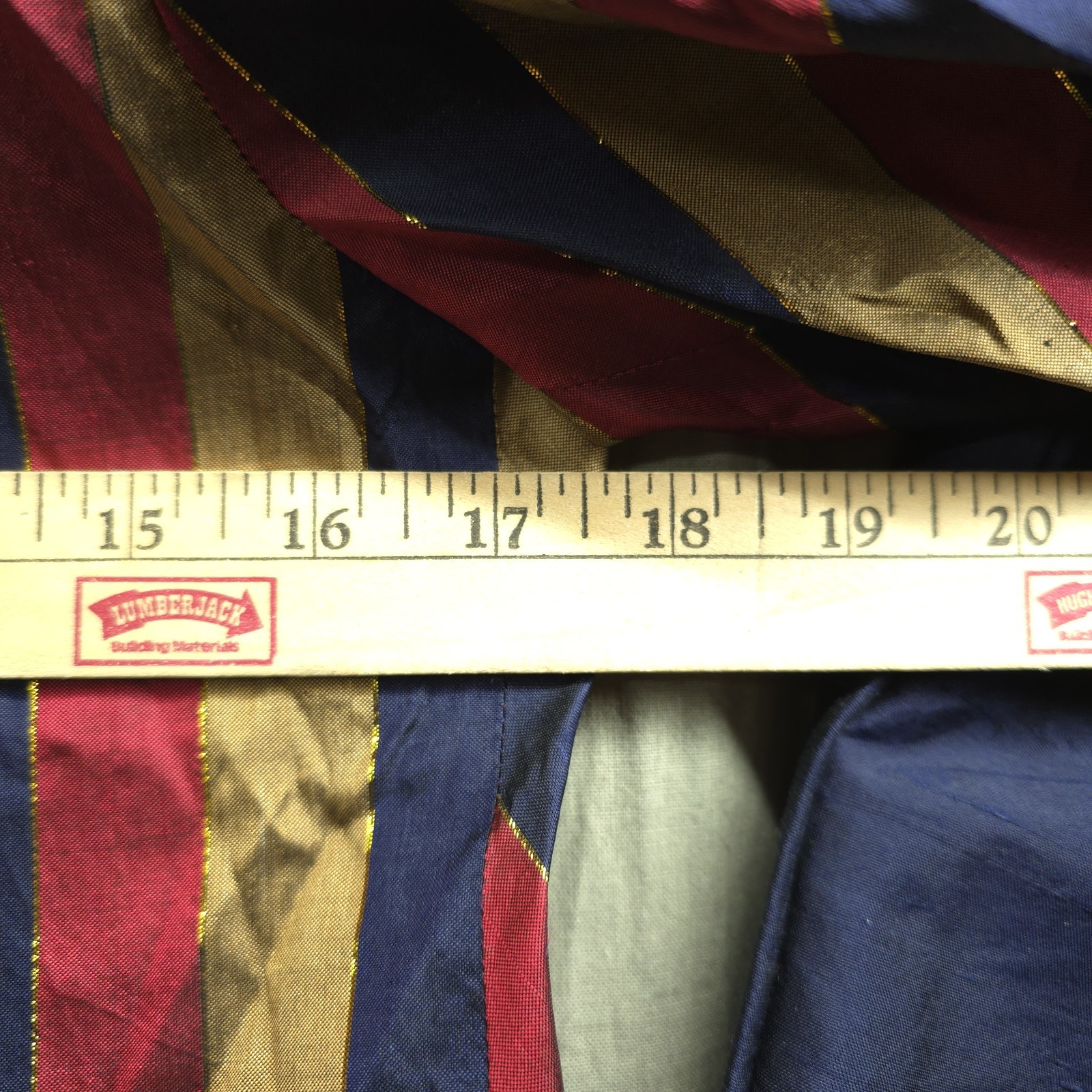 Vtg THAI SILK 3 pc Set Long Skirt, Long Sleeve Blouse, & Pants Gold, Red, & Blue