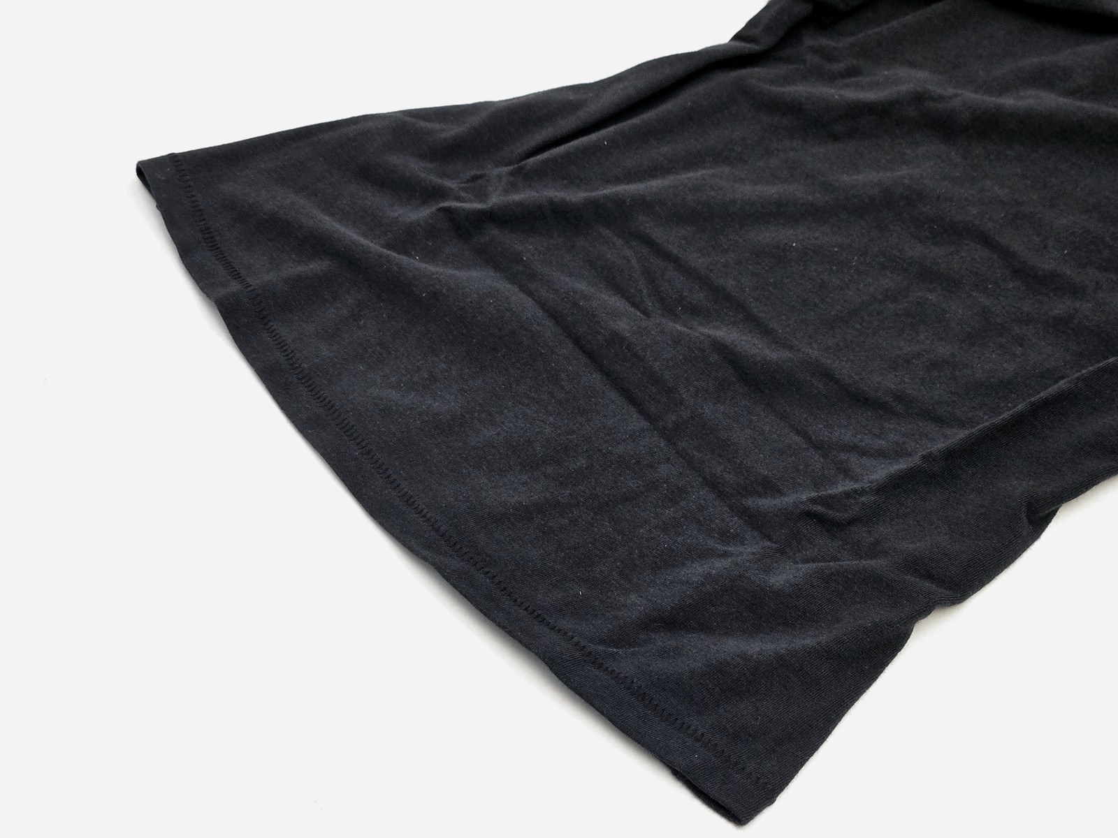 NEW Skims Cotton Jersey Long Sleeve Tshirt COLOR Soot SIZE XS