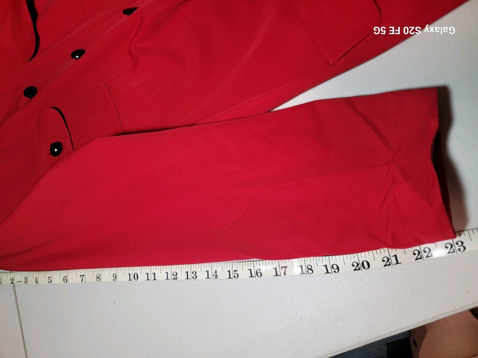 Cathy Hardwick Wool Coat Vintage USA Made S/M Red Classic Winter Chic Elegance
