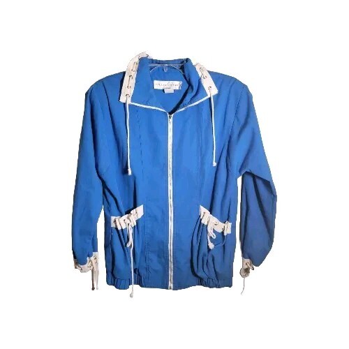 Vintage Lillie Rubin Light Jacket Women’s Size Medium/Large Nautical 80s USA