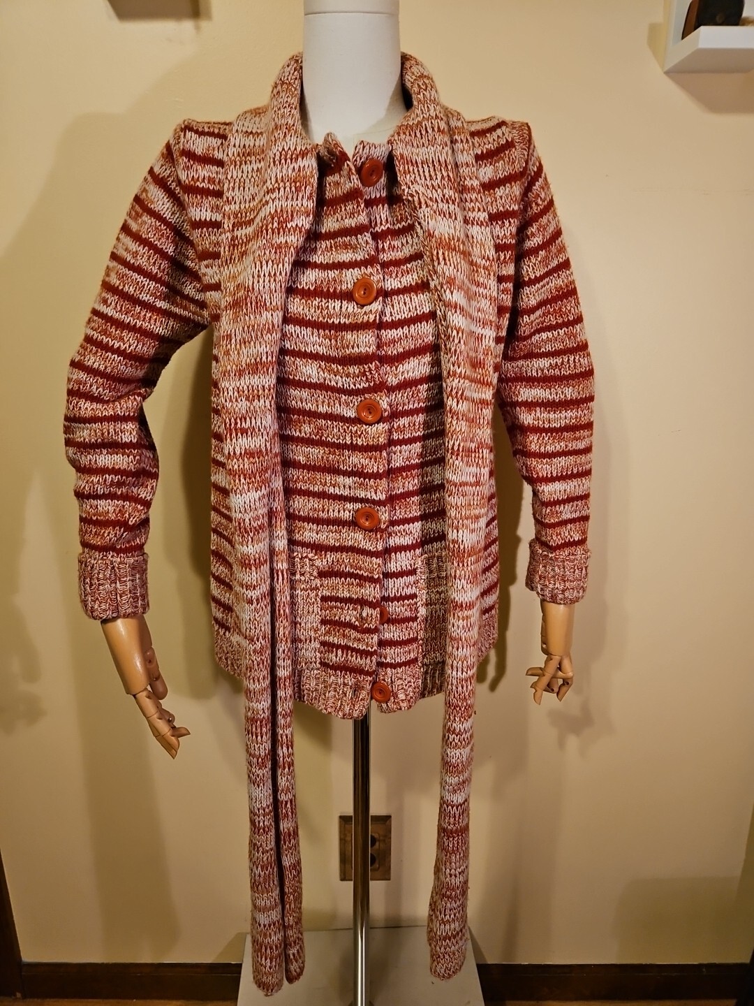 Women’s Vintage 1970s? Montgomery Ward Cardigan Size Large EUC
