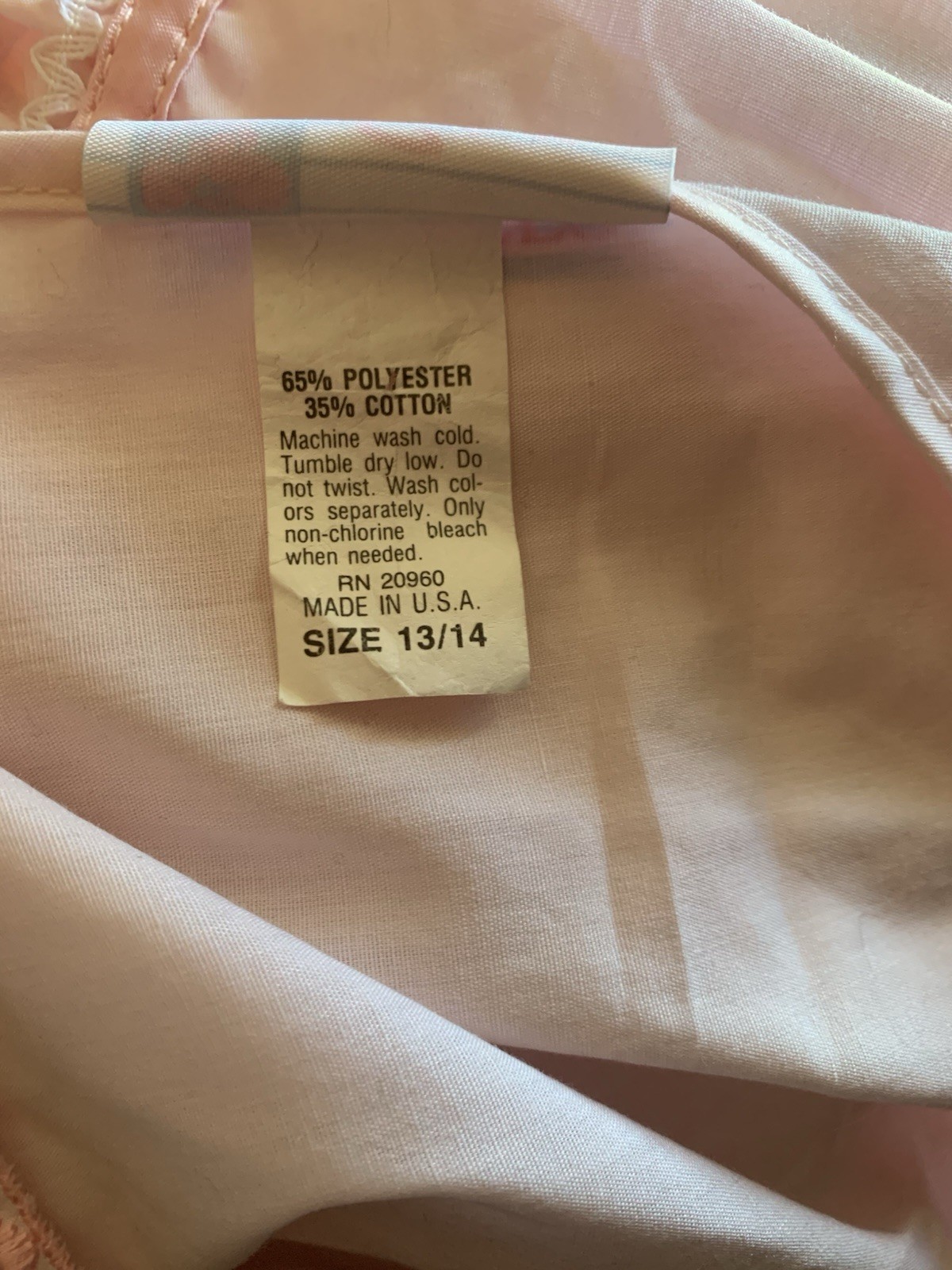 Vintage Shelly Michaels Embroidered Sundress Junior Size 13/14 (Fits like XS)