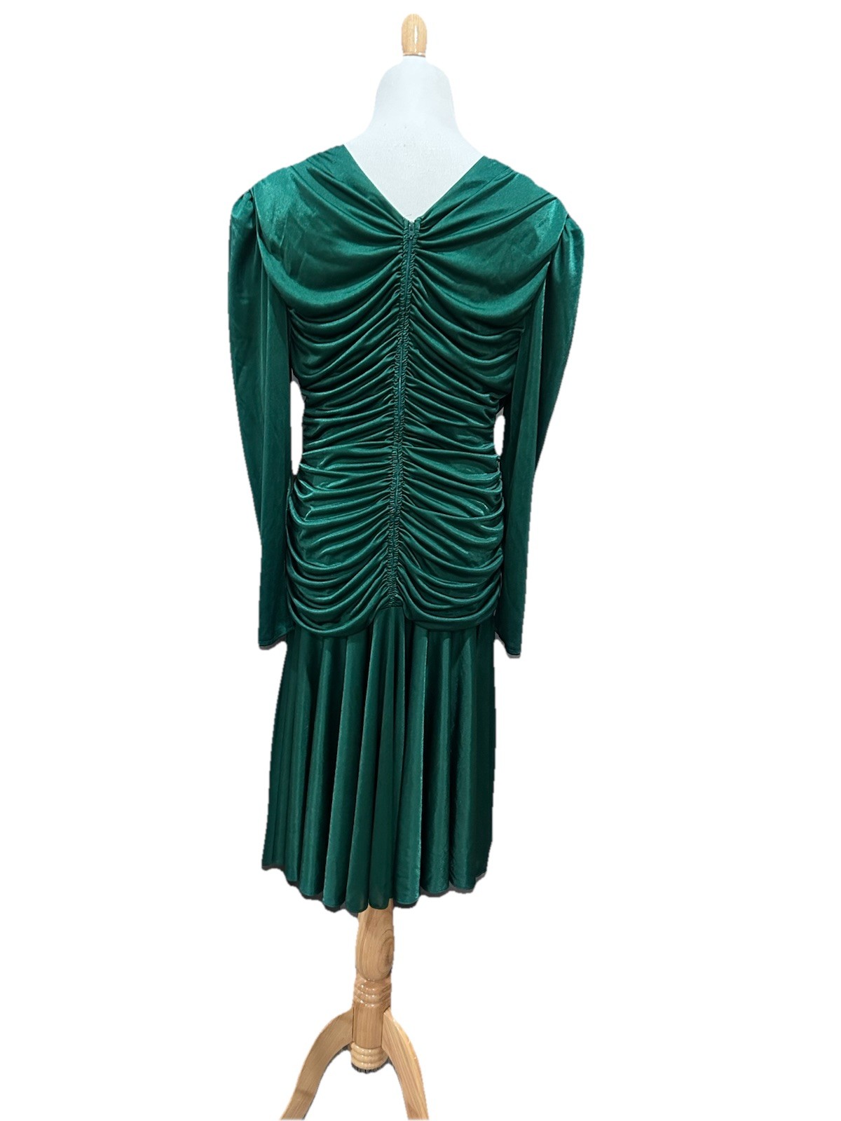 VTG 80s Filigree SZ 14P Evening Gown Prom Formal Party Dress Old Hollywood Glam