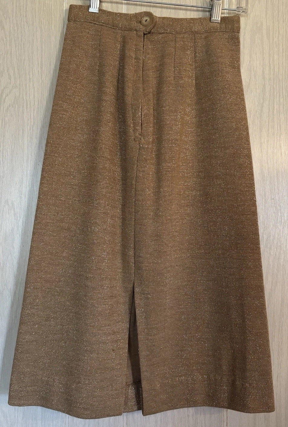 Vintage Marie Phillips Metallic 3 Piece Suit Women’s Jacket Skirt Top 1950s