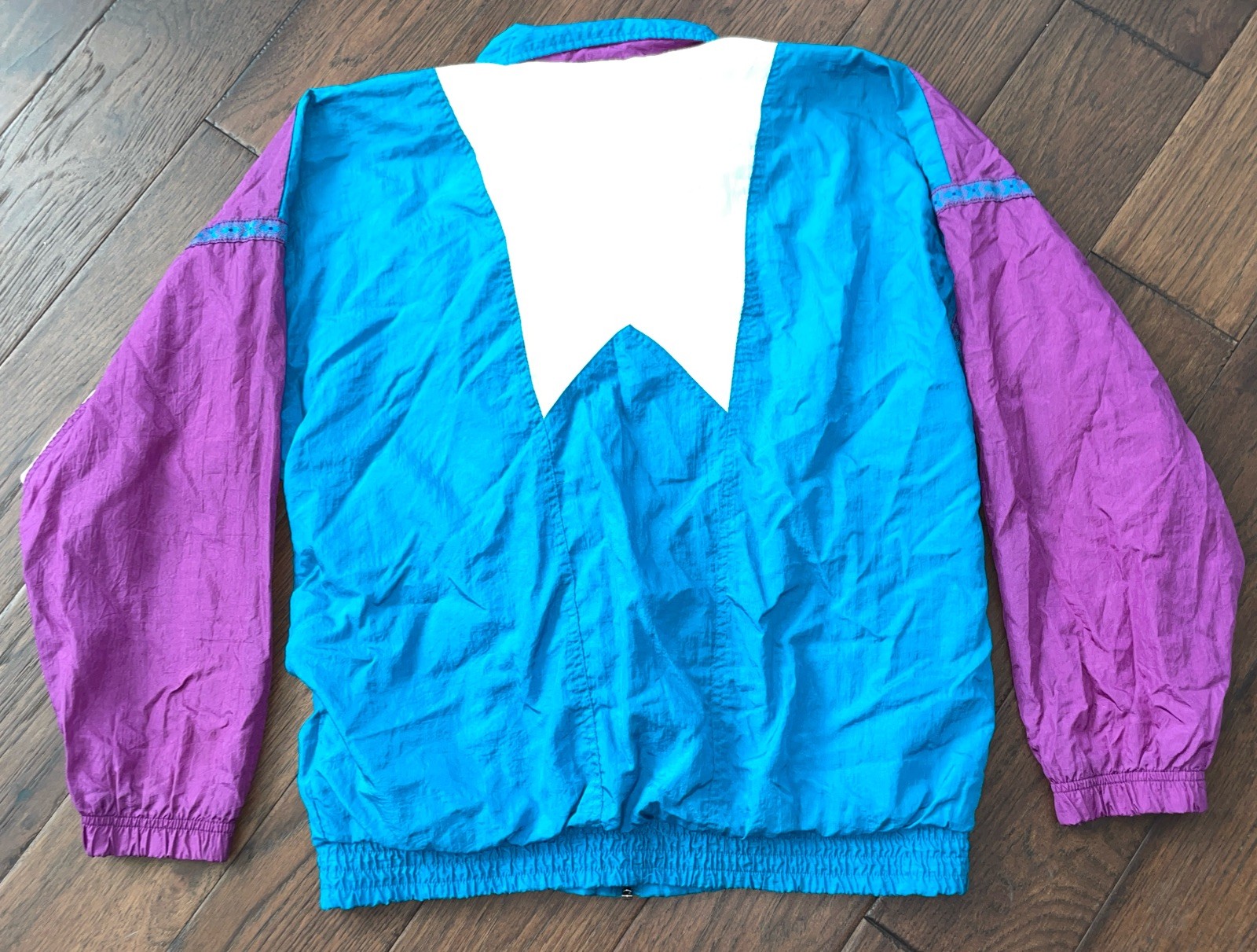 Vintage Bold Spirit Track Warmup Windbreak Jacket Womens Size M