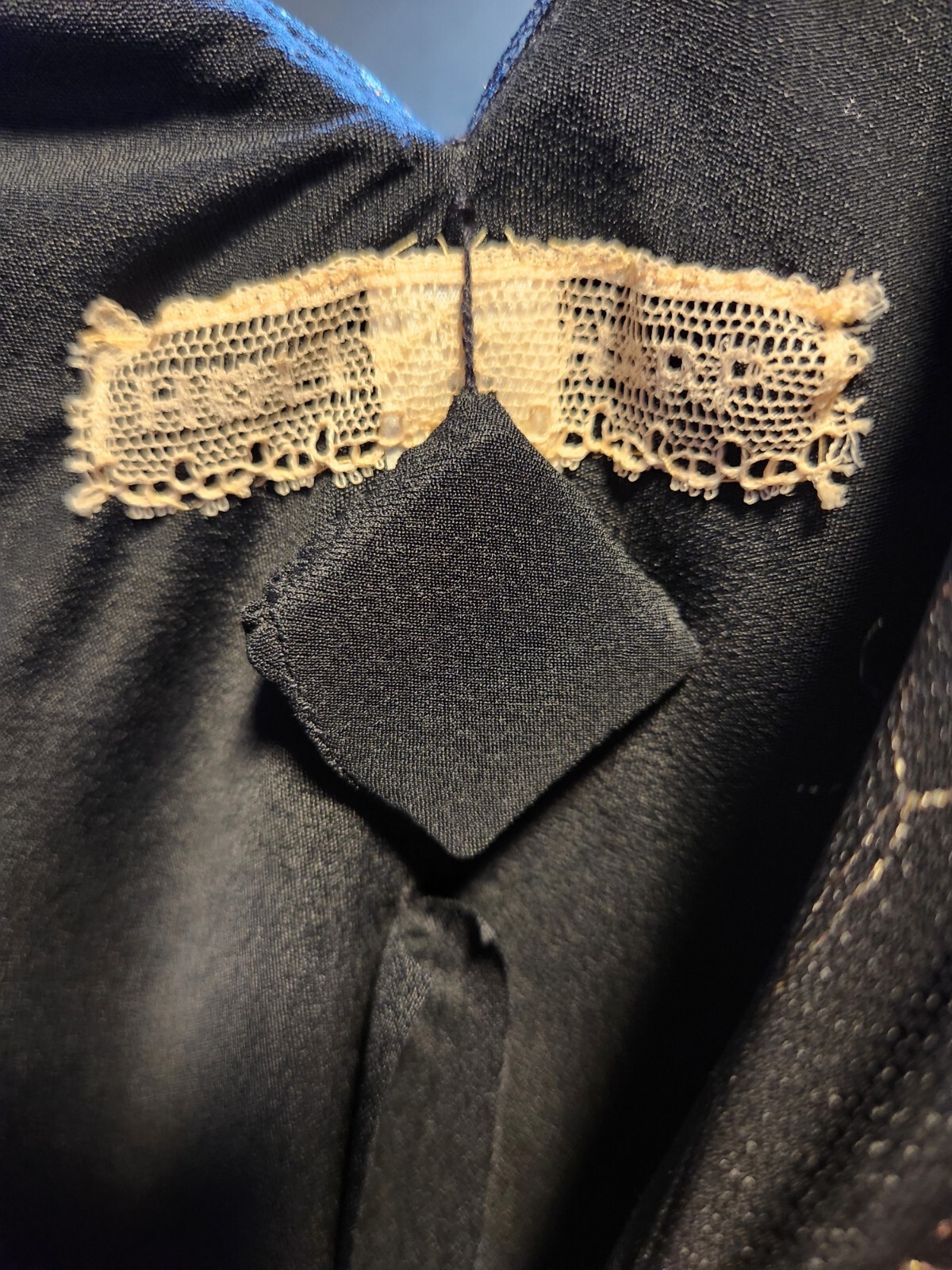 VINTAGE HOLLY HARP 80’S LACE TIERED DRESS M