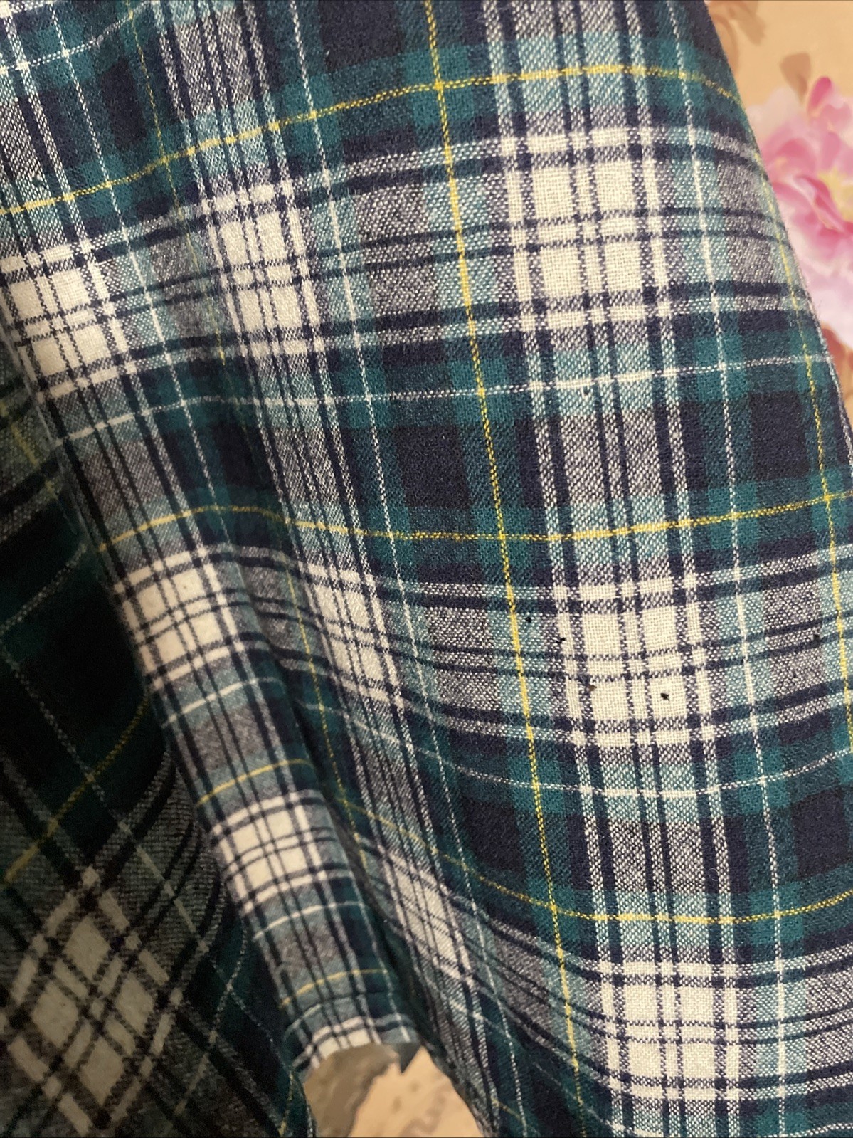 Vintage 1940s Sz S/M Pendleton Pure Wool Plaid Shirt Jacket ’49er Chore Coat
