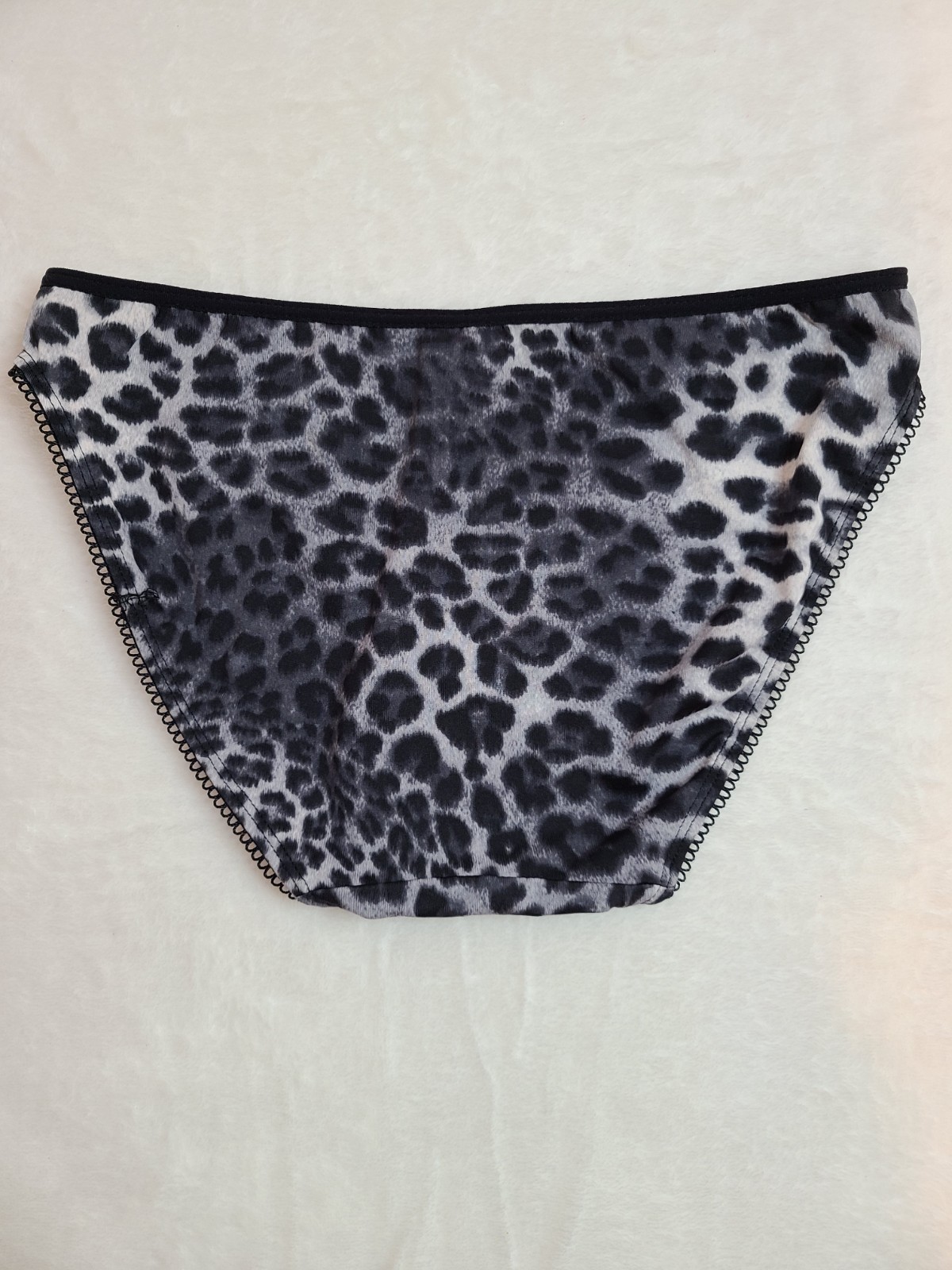 NWT VTG NY&CO Smooth Microfiber Classic Bikini Panty Size Sm Leopard