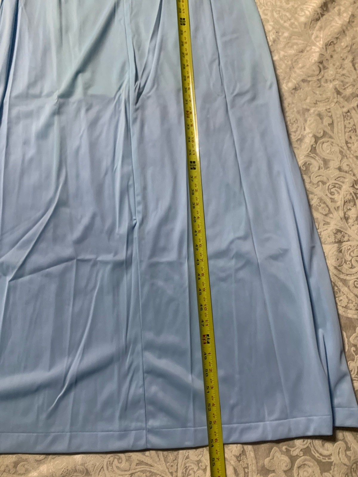 VTG Loungewear By Gossard Robe Maxi Dress Nightgown Gown Blue sz P/XS Women