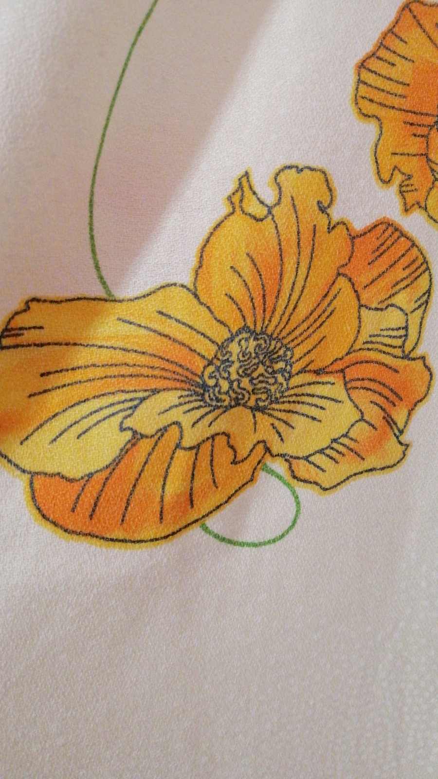 Vintage 70’/ ’80 Beldona Floral House Dress Lounge Gown Modal Cotton EU 40