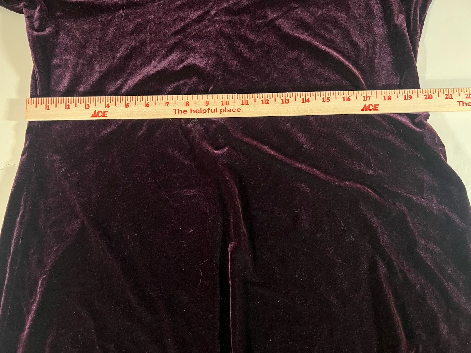 Vintage 90s K.C. Spencer purple velvet swing fairy grunge dress sz 16 whimsigoth