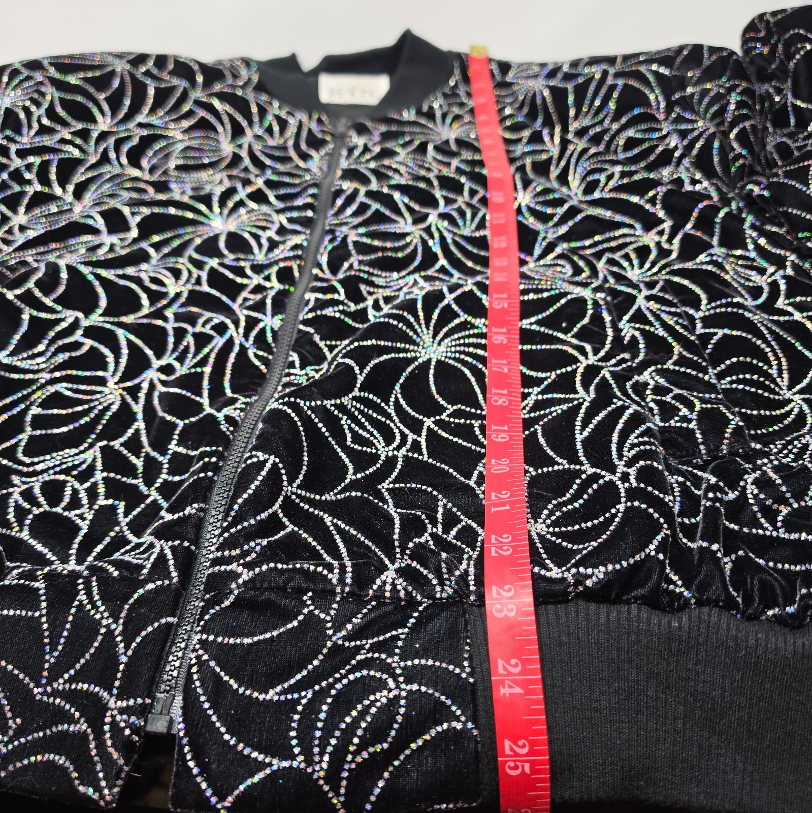 The Icing Vintage Black Bomber Jacket