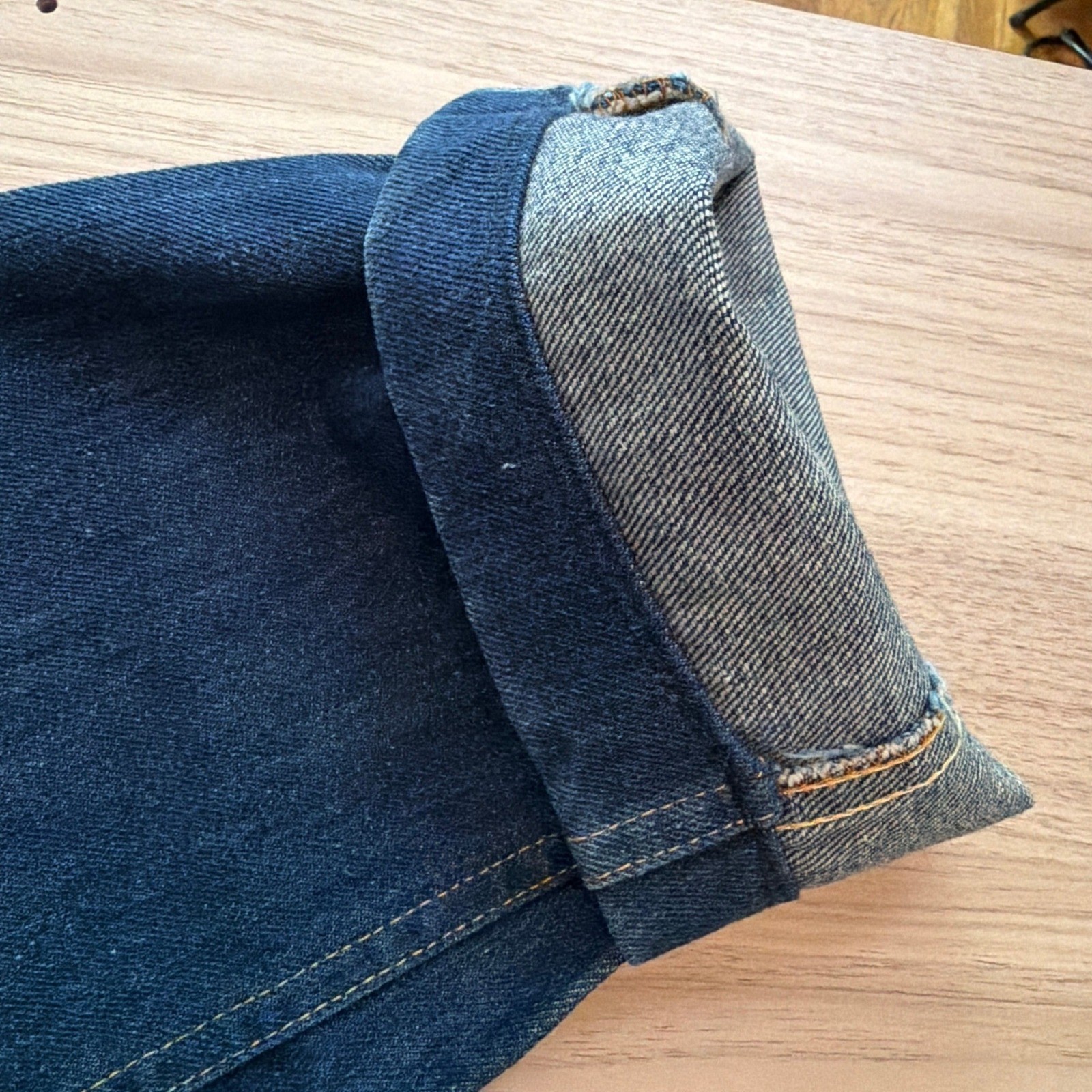Lee Riders Vintage 1970s High Waist Dark Wash Jeans 25″ Waist Petite USA Made