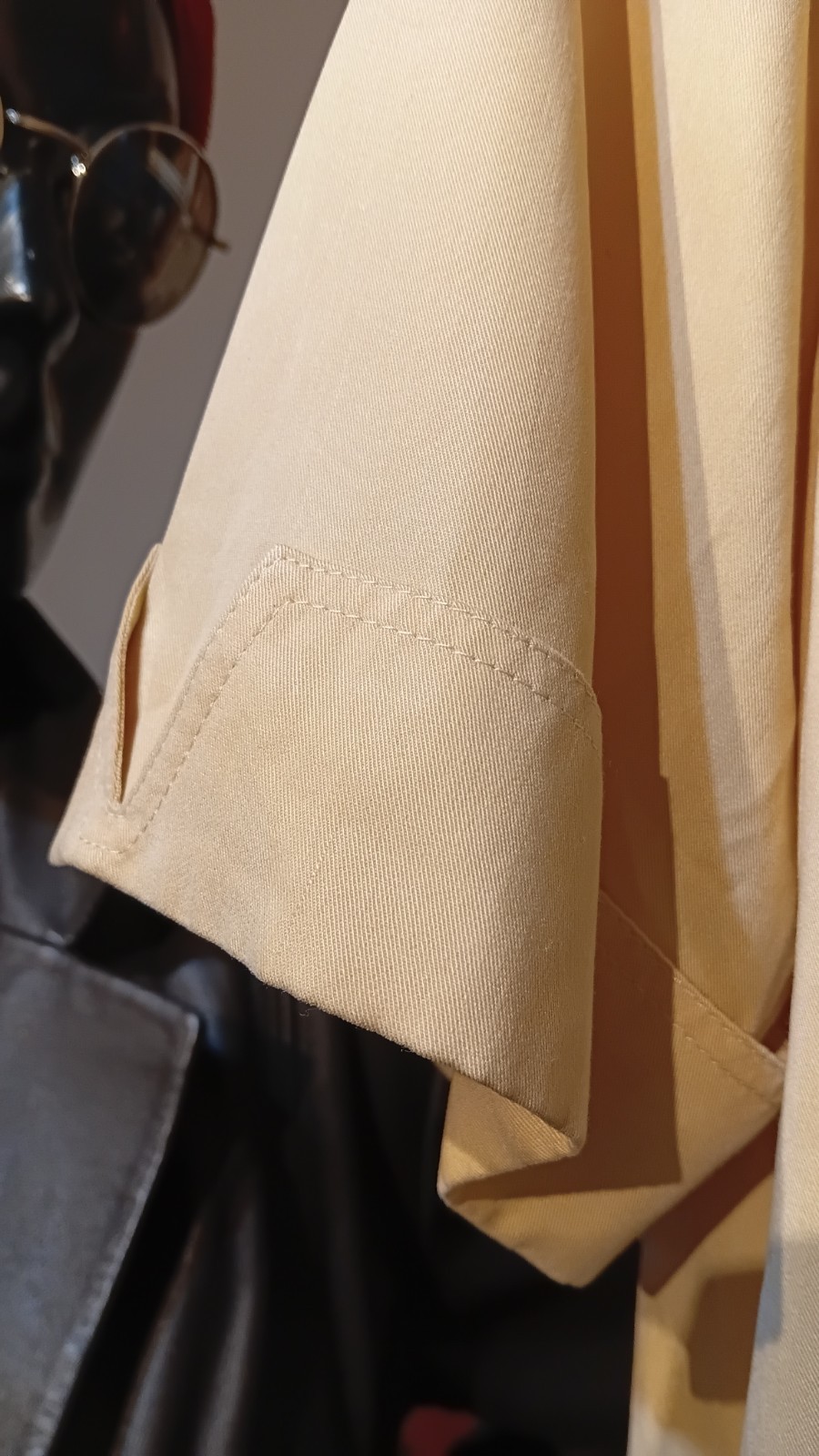 Basler vintage coat dress viscose/silk size 44