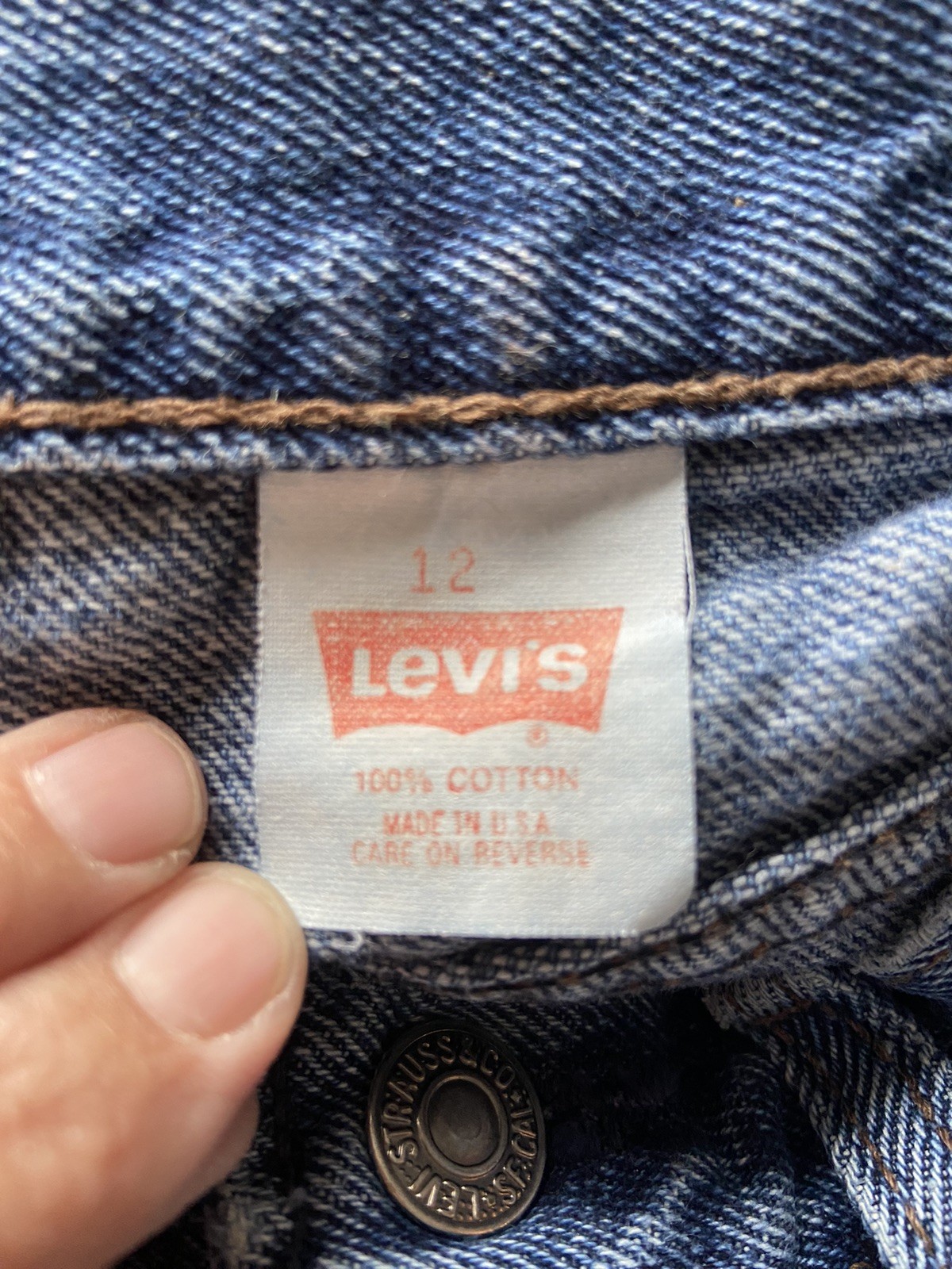 Vintage LEVIS 951 Orange Tag high Waisted Womens 12 Jeans
