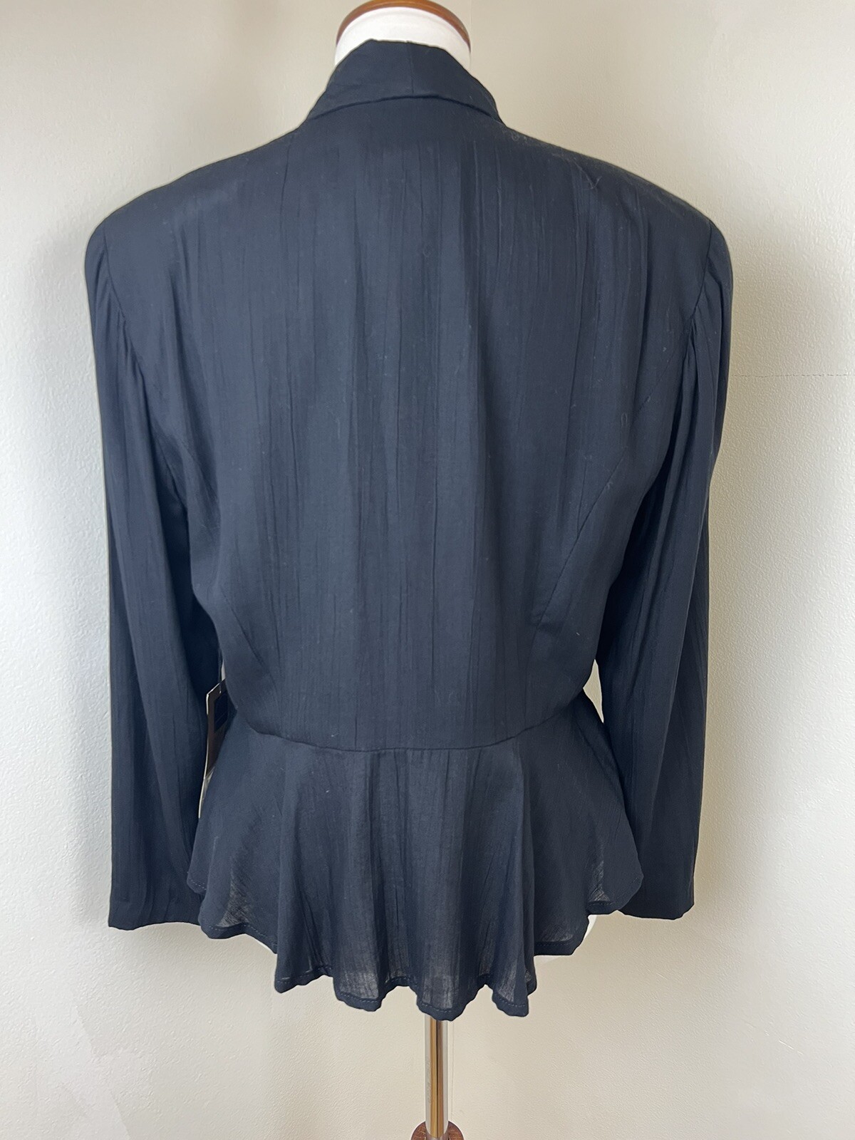 Vtg 90s Carole Little Blazer Jacket Sz 12 Hearts Roses Paris Love New Old Stock