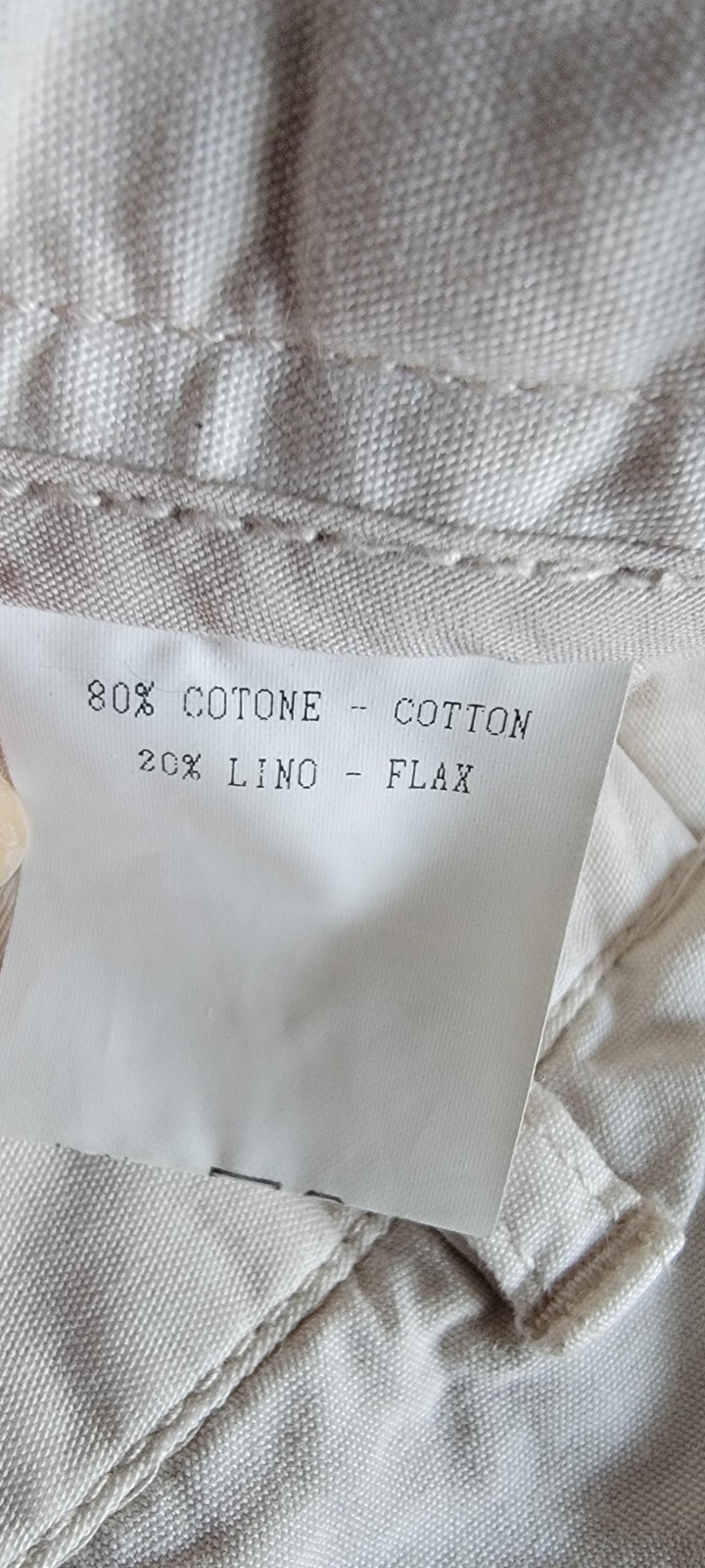 Designer Metrico Collection Italian made cotton Pedal Pushers New w Tags Sm EU40
